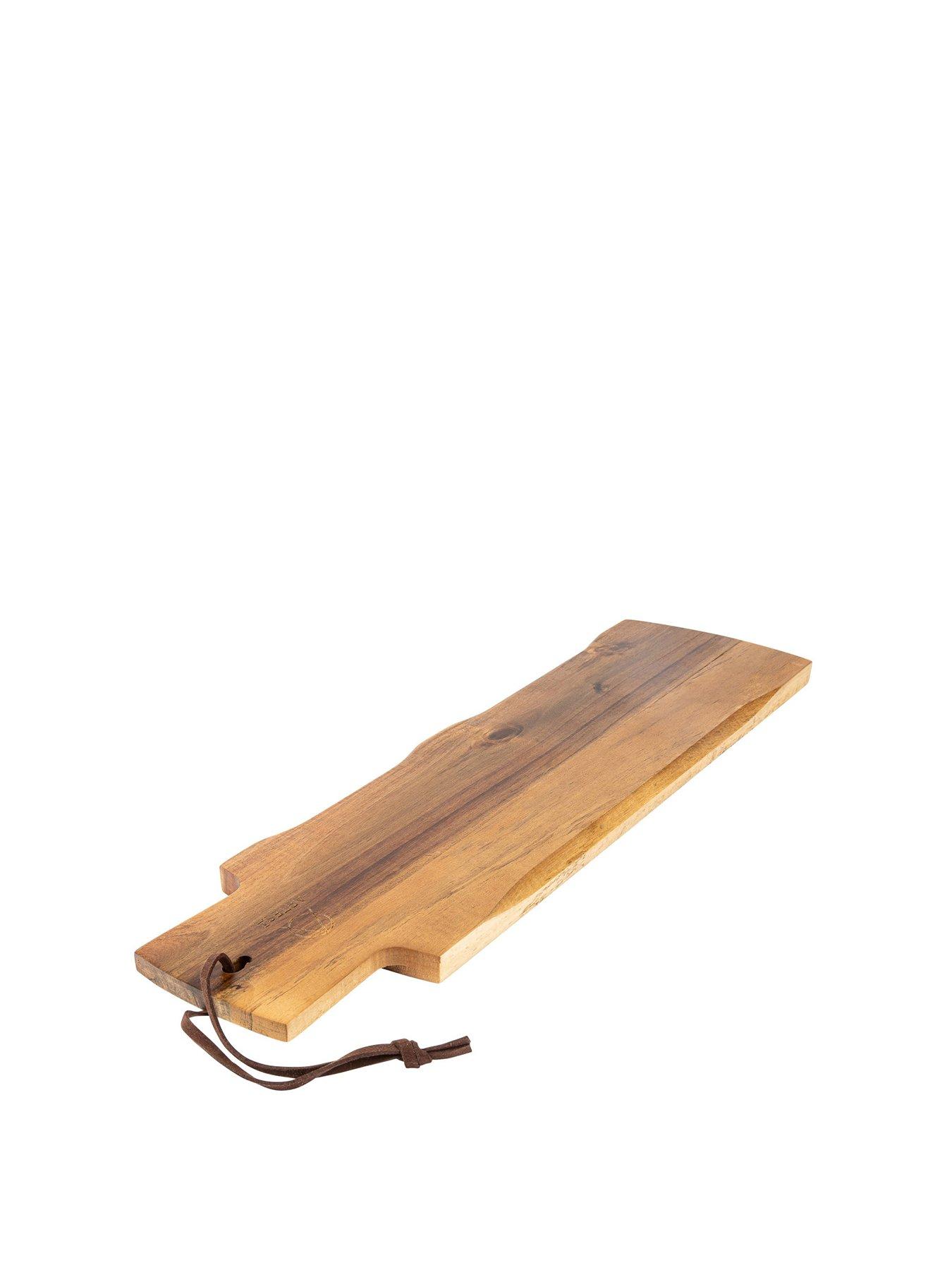 Image 2 of 7 of Artesa Acacia Wood Serving Plank/baguette Board, 48x13cm