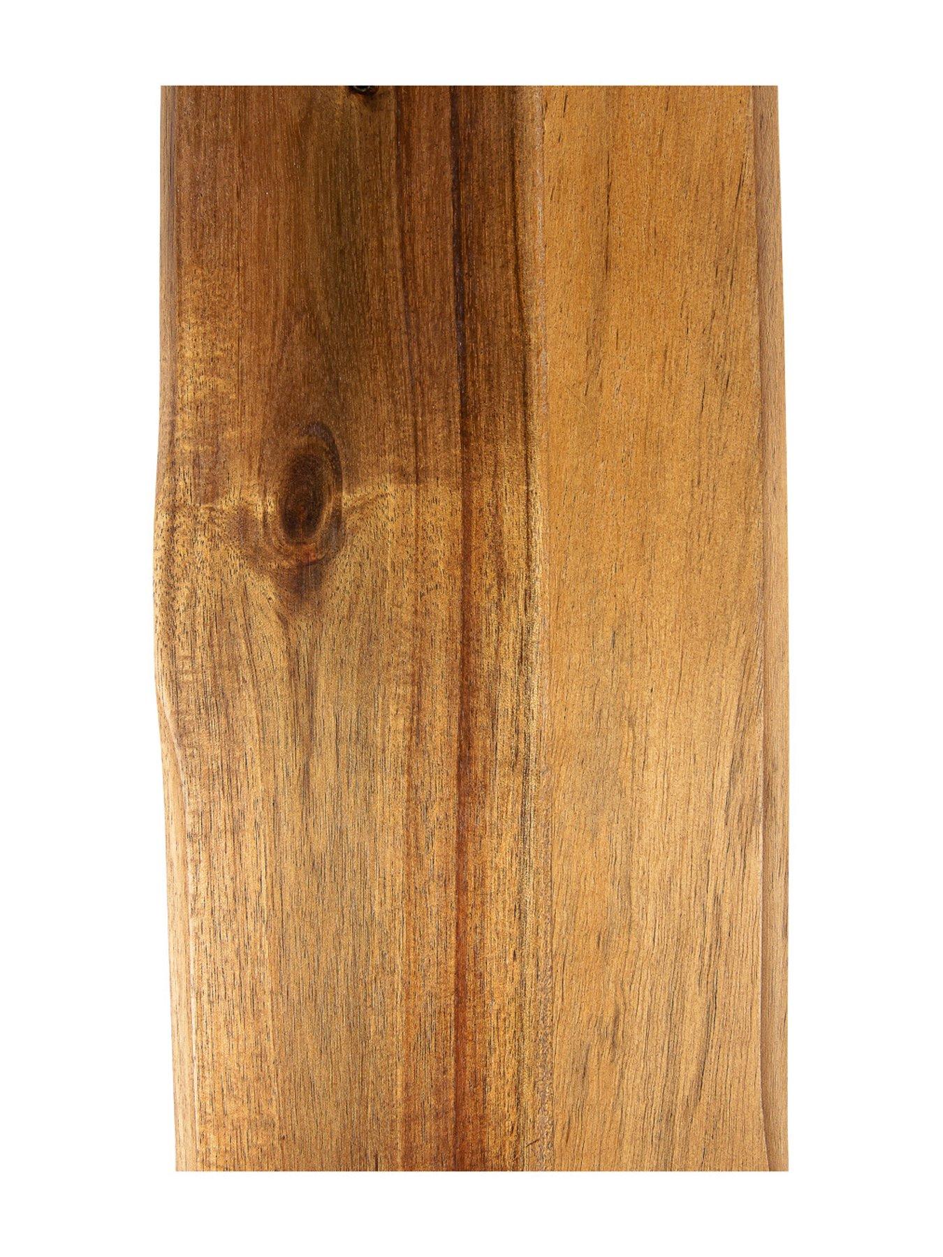 Image 3 of 7 of Artesa Acacia Wood Serving Plank/baguette Board, 48x13cm