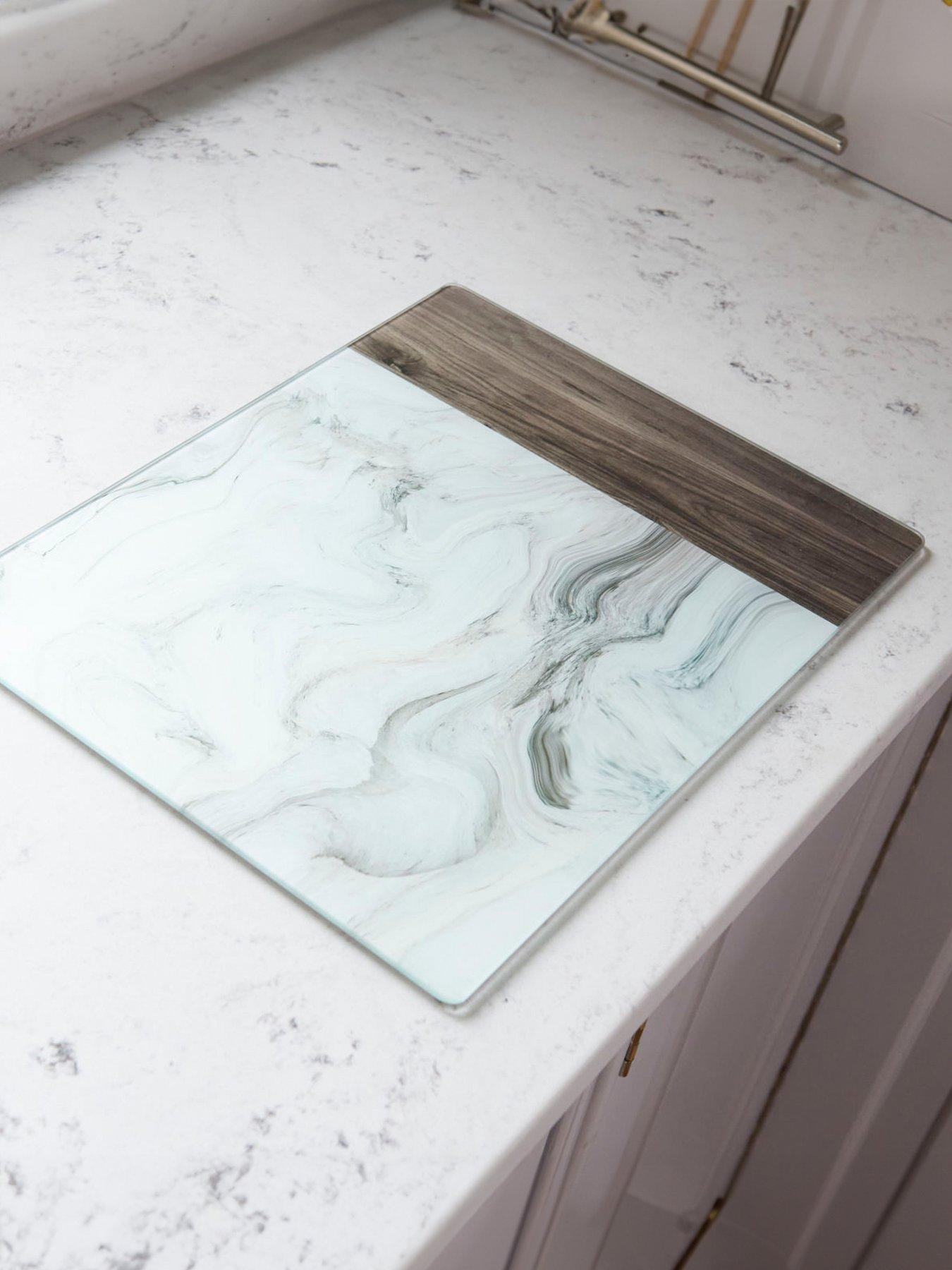 Image 5 of 6 of Creative Tops Marble Effect Work Surface Protector, 40x30cm