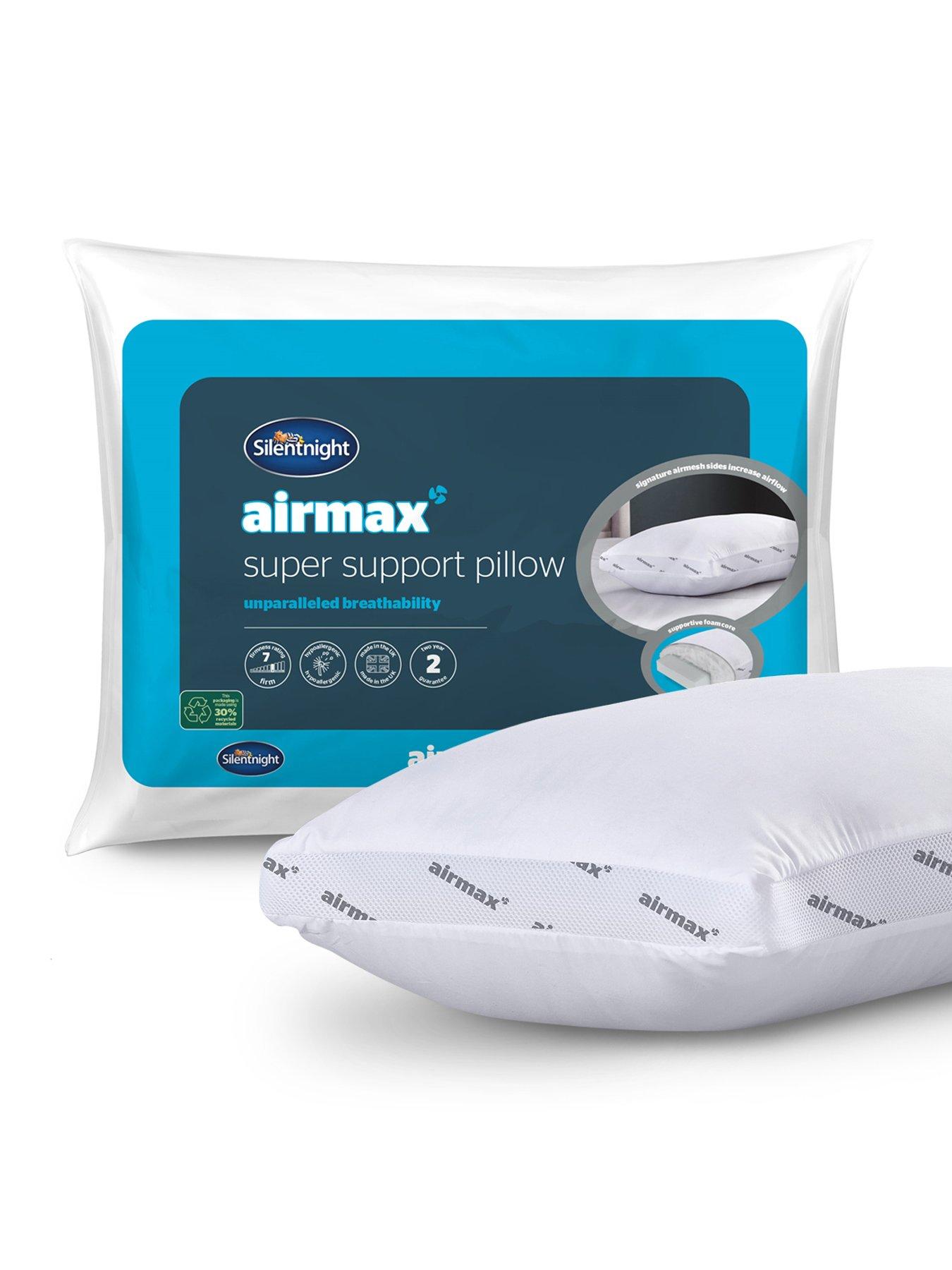 Product photograph of Silentnight Airmax Super Support Pillow from very.co.uk