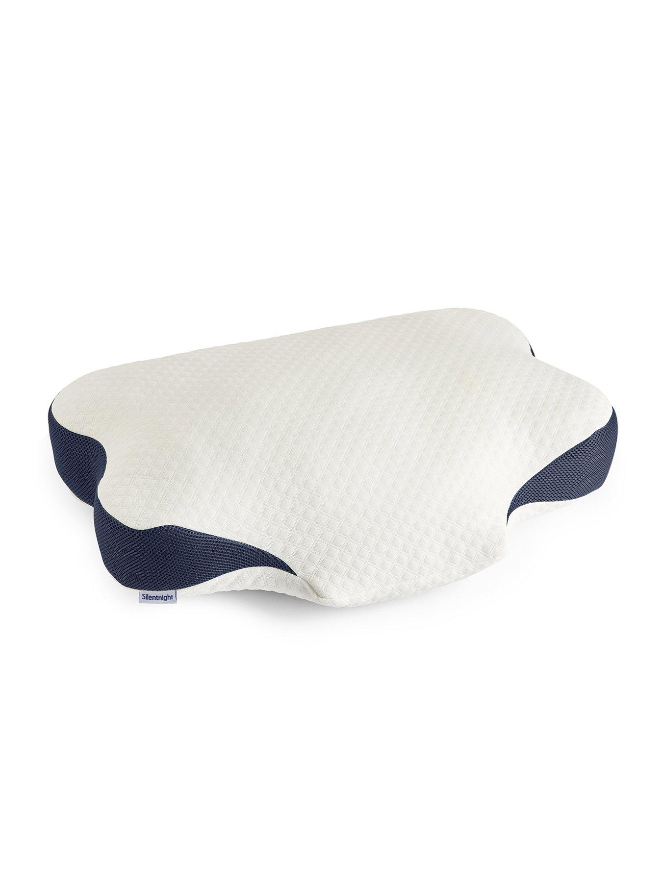 Product photograph of Silentnight Sleep Therapy Butterfly Pillow from very.co.uk