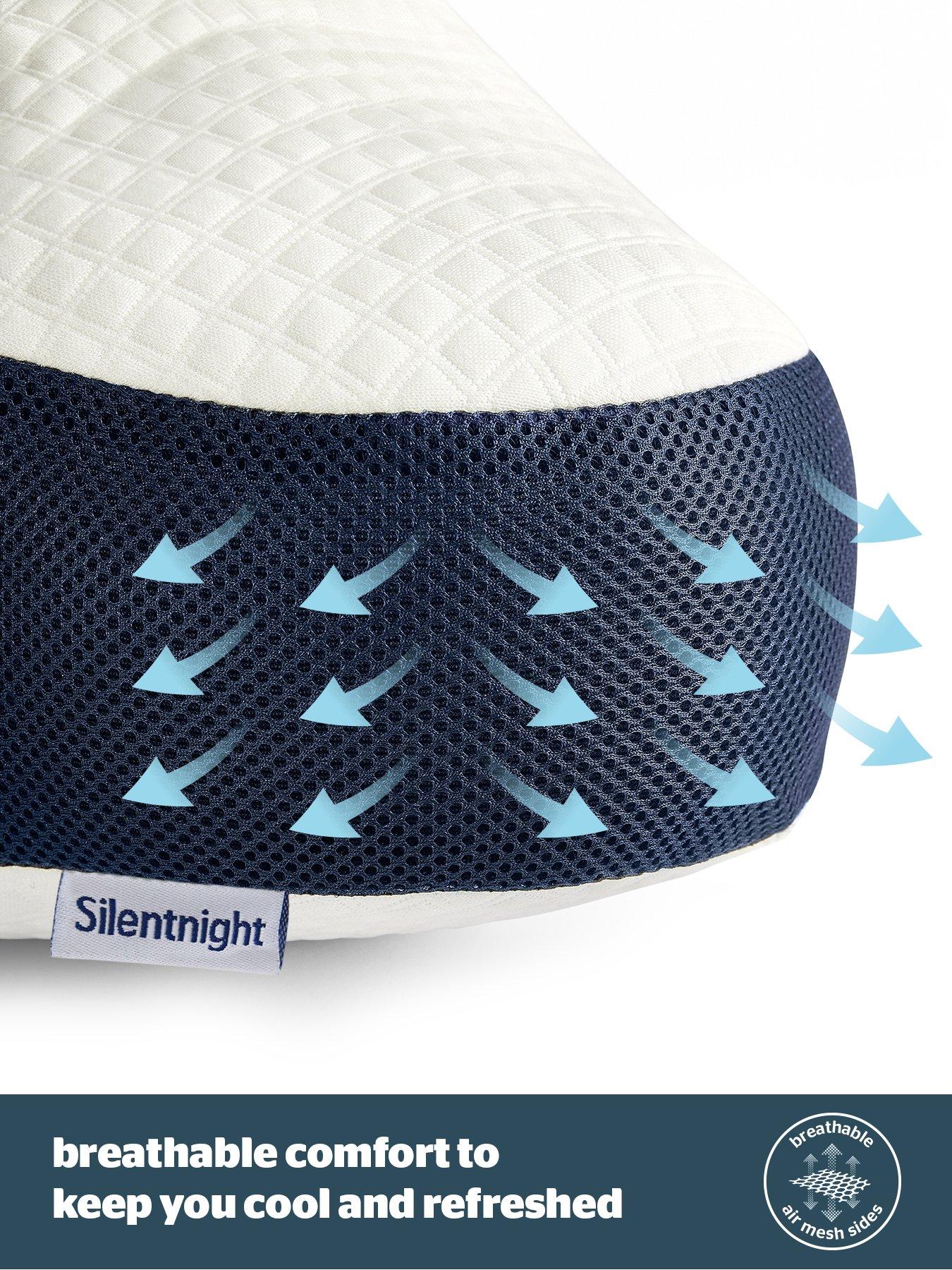 Image 4 of 7 of Silentnight Sleep Therapy Butterfly Pillow