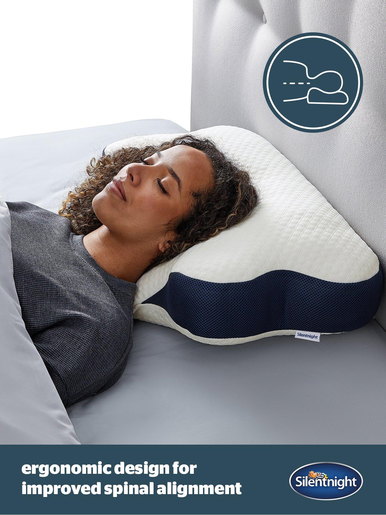 Image 5 of 7 of Silentnight Sleep Therapy Butterfly Pillow