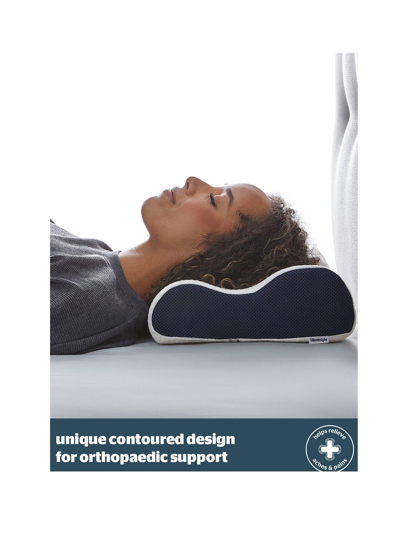 Image 2 of 7 of Silentnight Sleep Therapy Contour Pillow