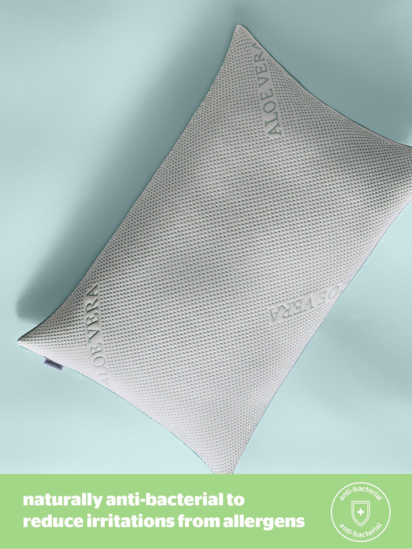 Image 3 of 7 of Silentnight Wellbeing Aloe Vera Anti Allergy Pillow