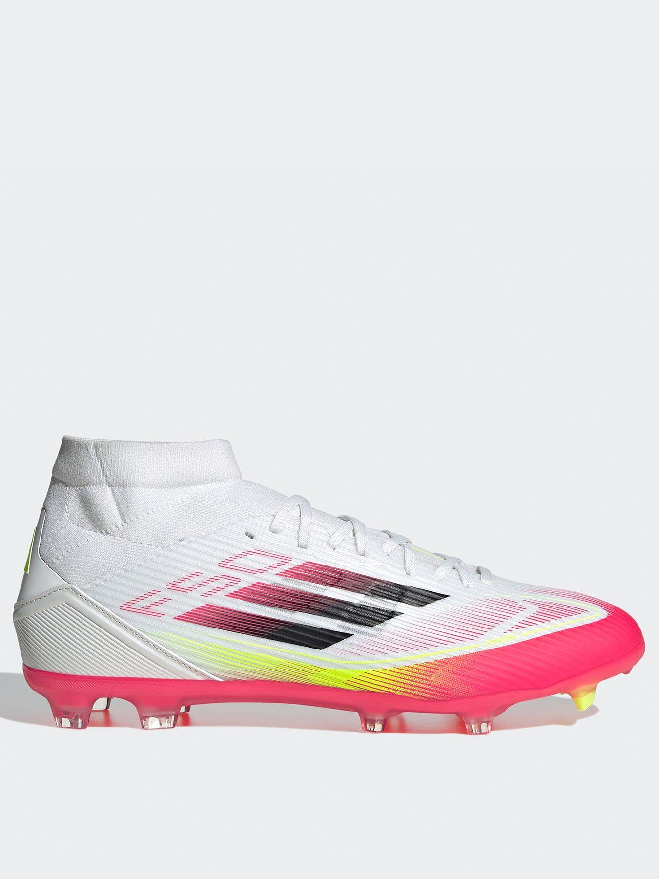 undefined Mens F50 League Midi Firm Ground Football Boot - White