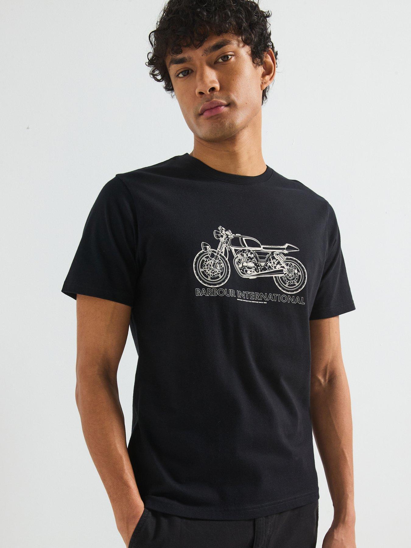 undefined Venture Graphic T-Shirt- Black