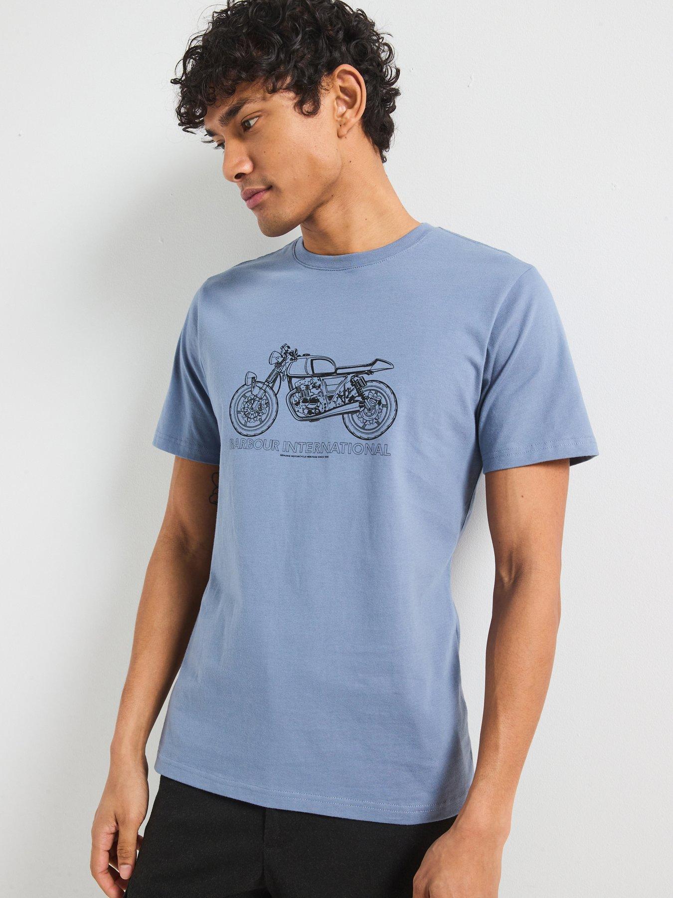 undefined Venture Graphic T-Shirt- Blue