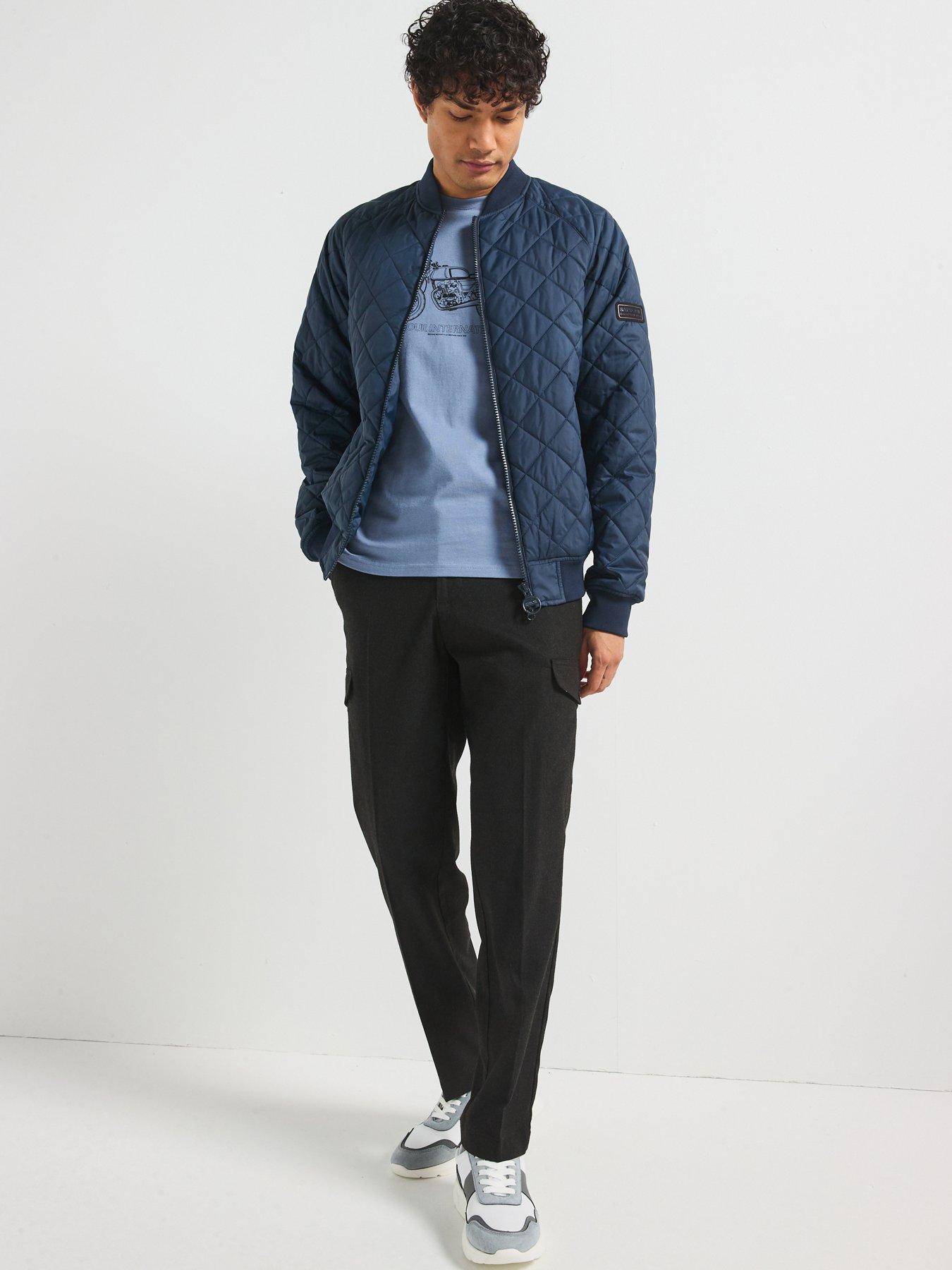 Image 6 of 6 of Barbour International Venture Graphic T-Shirt- Blue