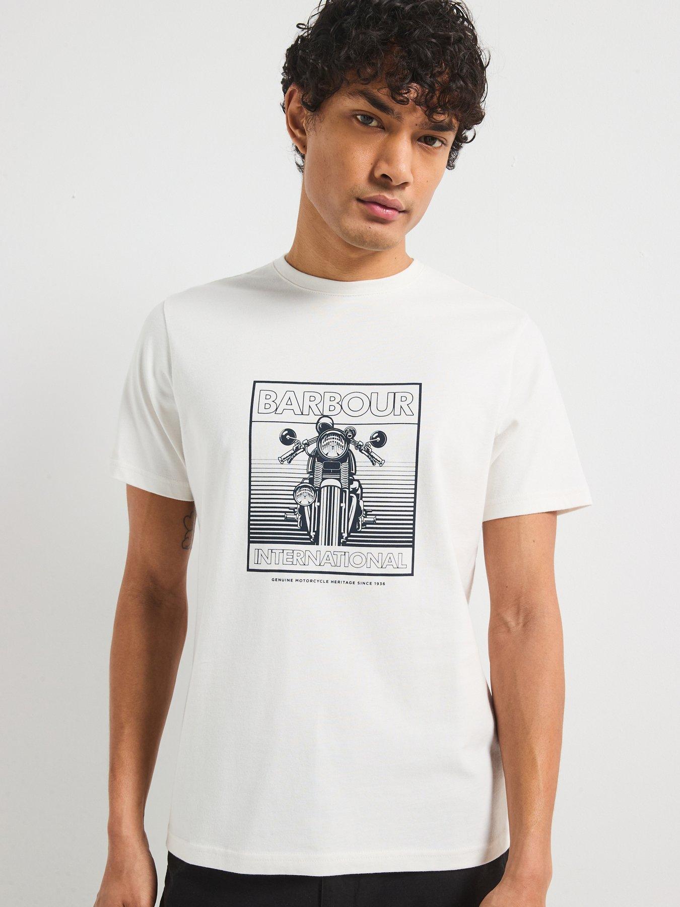undefined Track Graphic T-Shirt - White