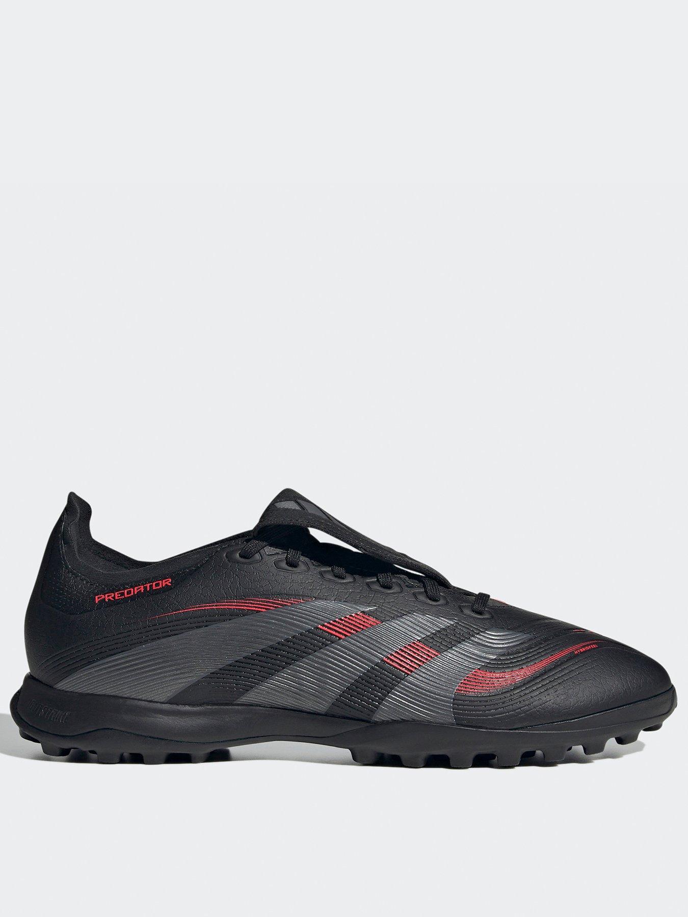 undefined Mens Predator League Fold-Over Tongue Astro Turf Football Boot - Black