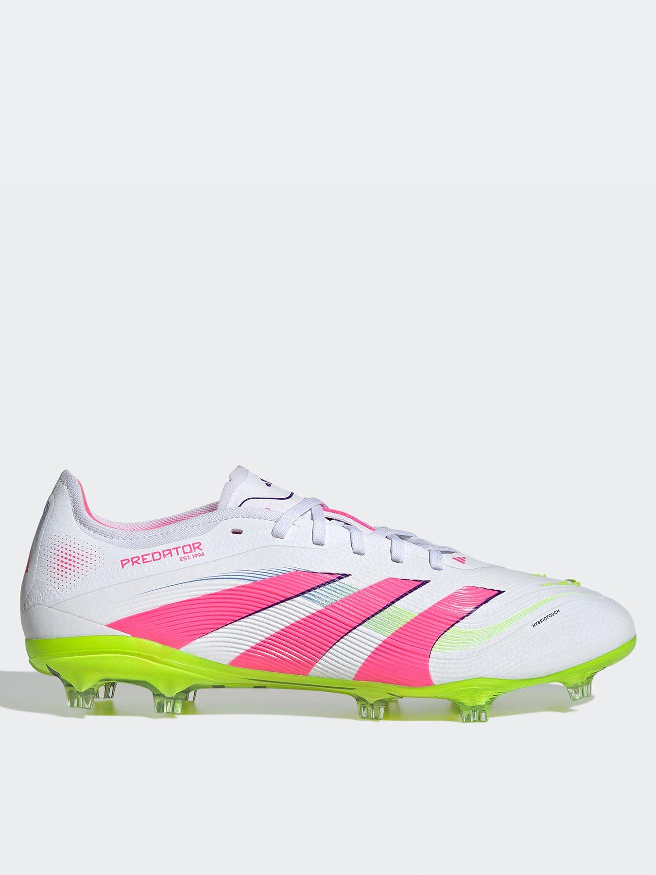 Adidas Mens Predator Pro Firm Ground Football Boot - White