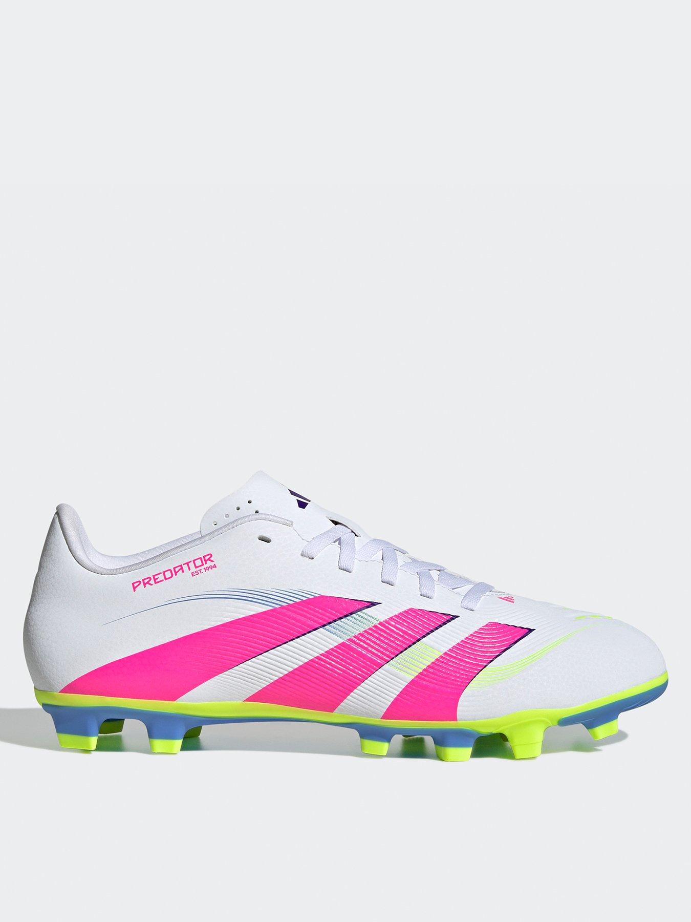 undefined Mens Predator Club Firm Ground Football Boot - White