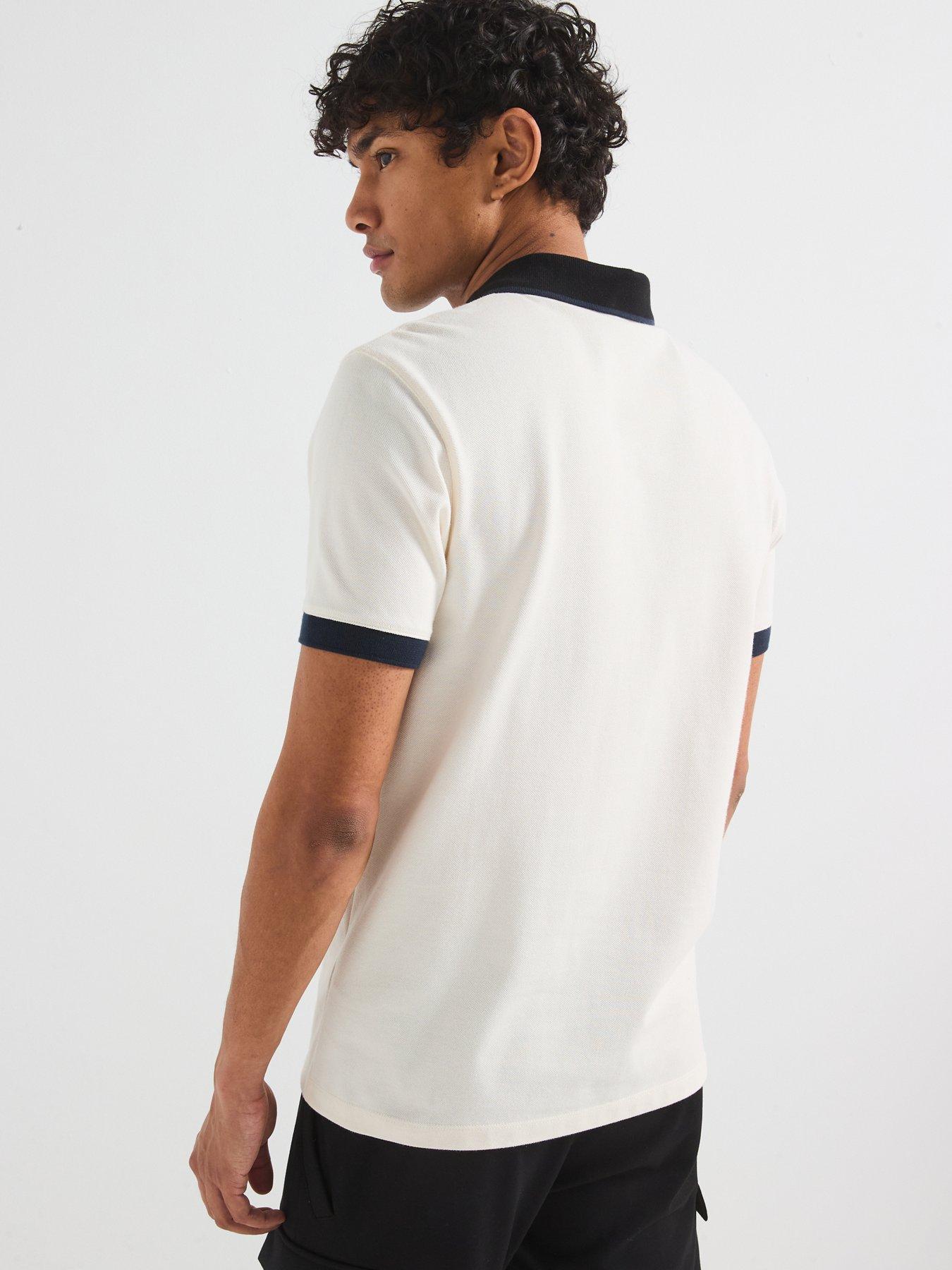 Image 2 of 6 of Barbour International Howall Polo Shirt - White