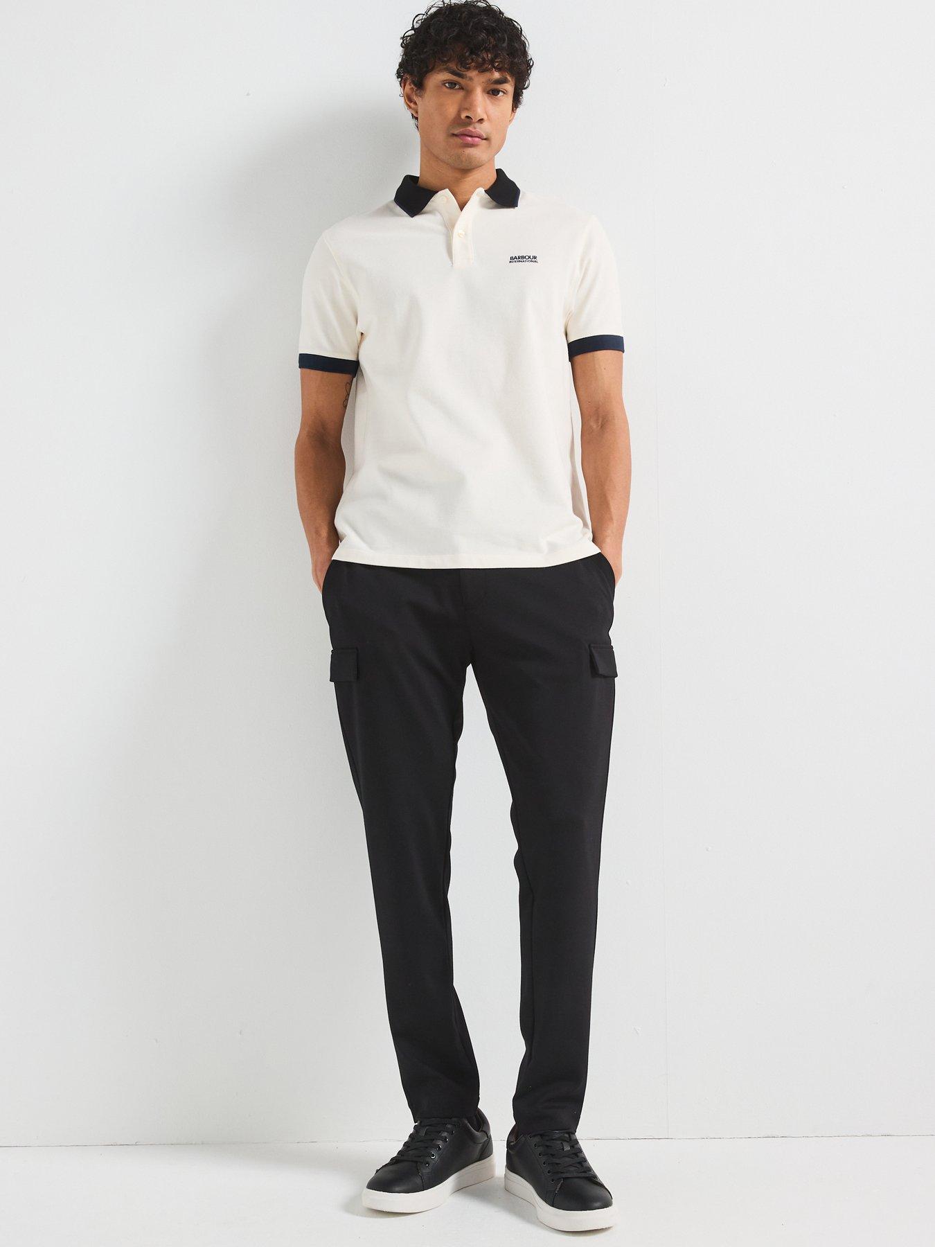 Image 3 of 6 of Barbour International Howall Polo Shirt - White