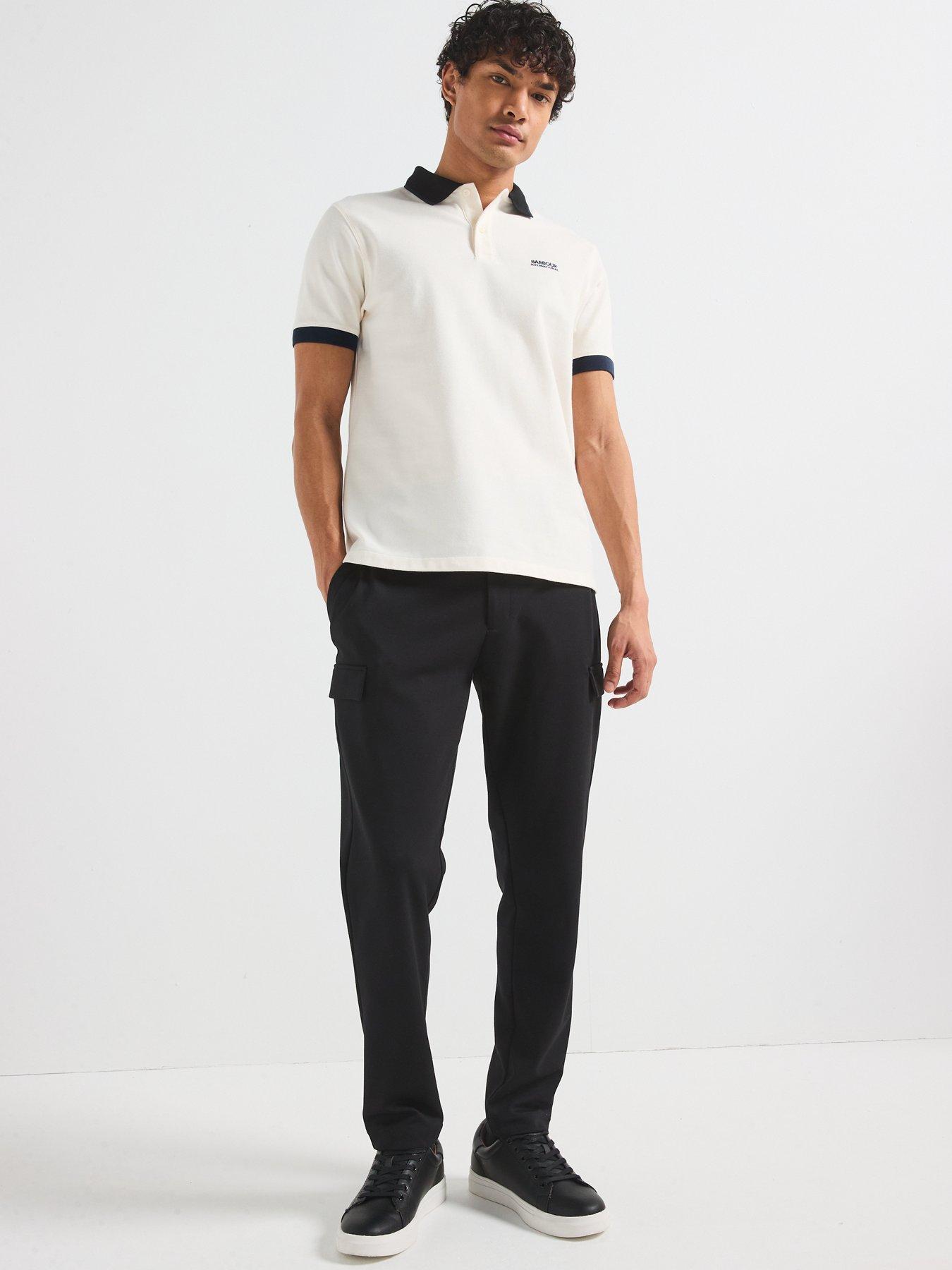 Image 4 of 6 of Barbour International Howall Polo Shirt - White