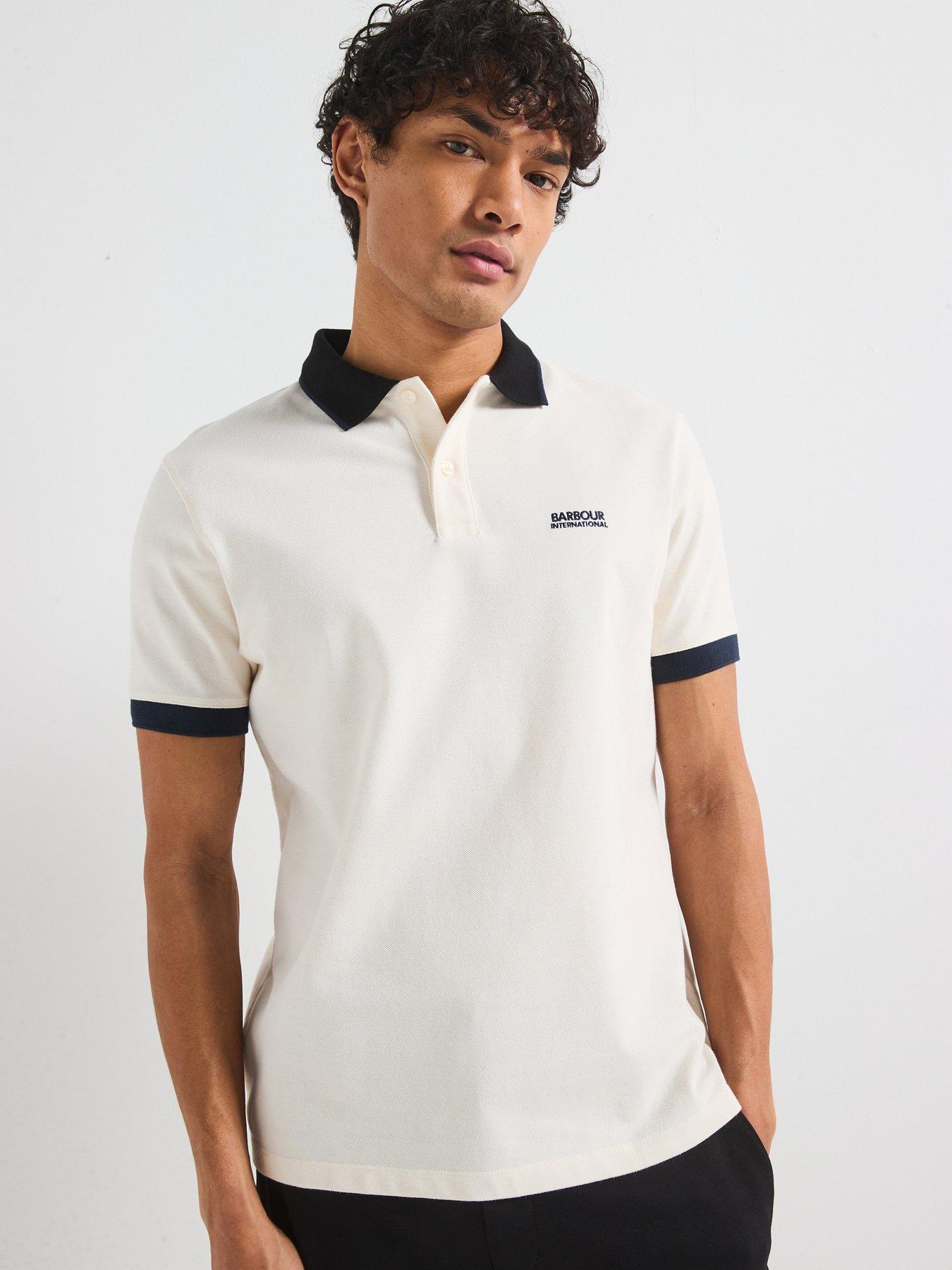 Image 6 of 6 of Barbour International Howall Polo Shirt - White