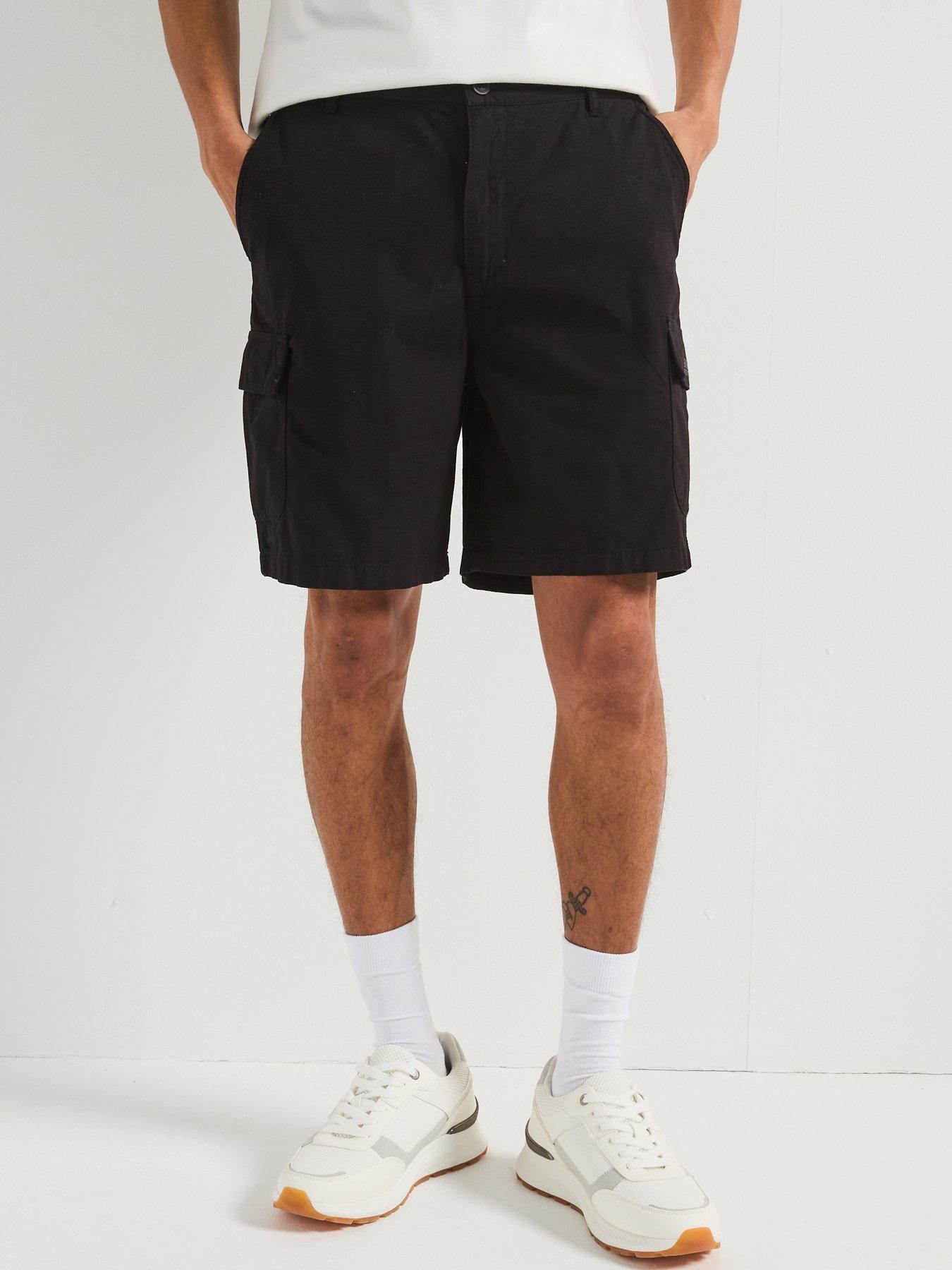 undefined Ripstop Cargo Shorts- Black