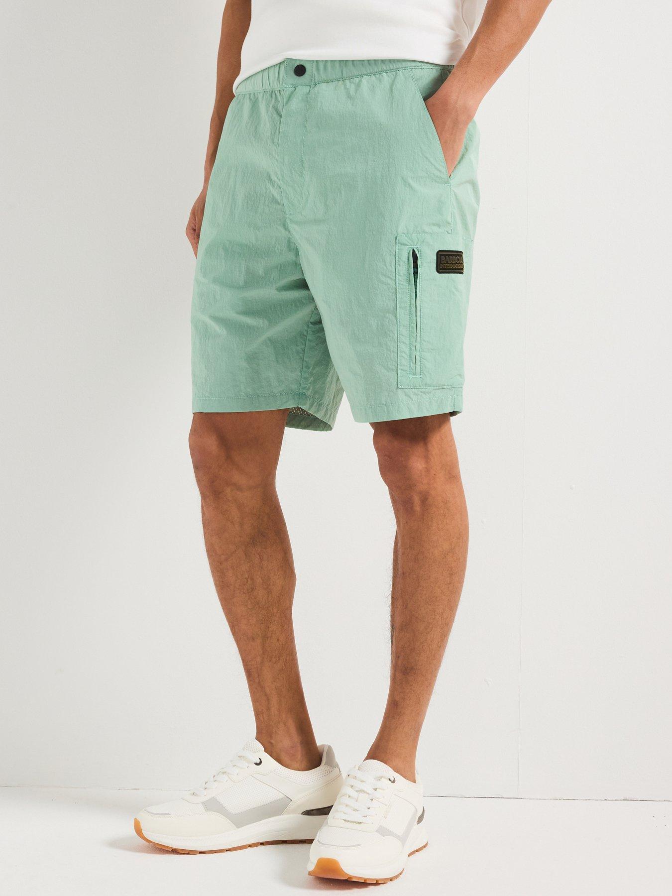 undefined Inline Casual Shorts - Green