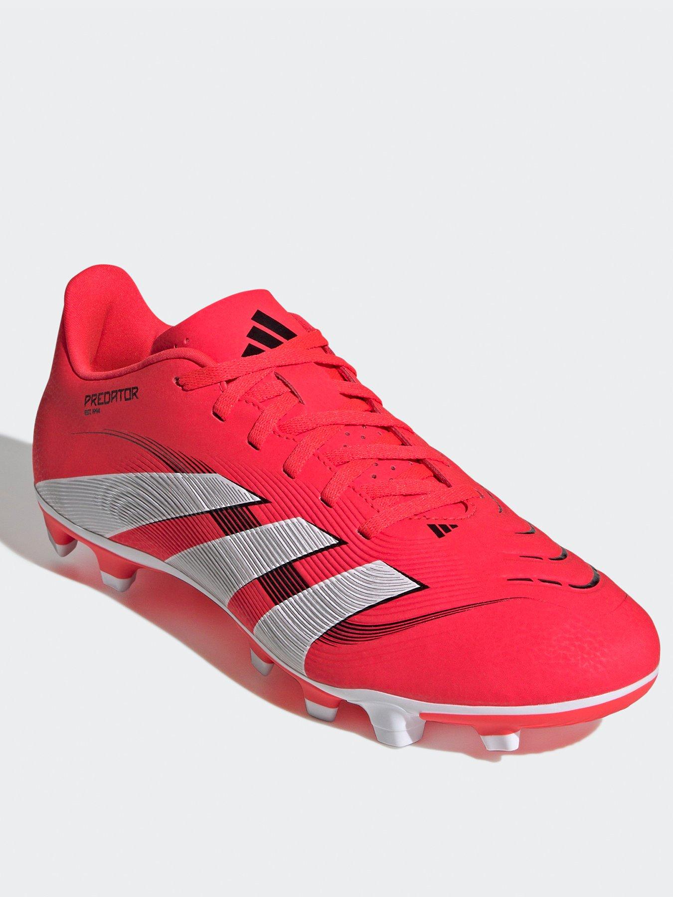 Image 2 of 7 of adidas Mens Predator Club Firm/Multi-Ground Football Boot - Red