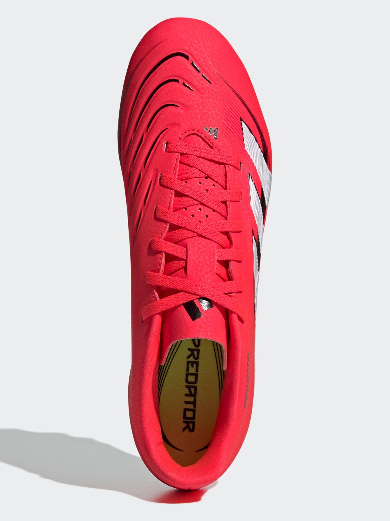 Image 4 of 7 of adidas Mens Predator Club Firm/Multi-Ground Football Boot - Red