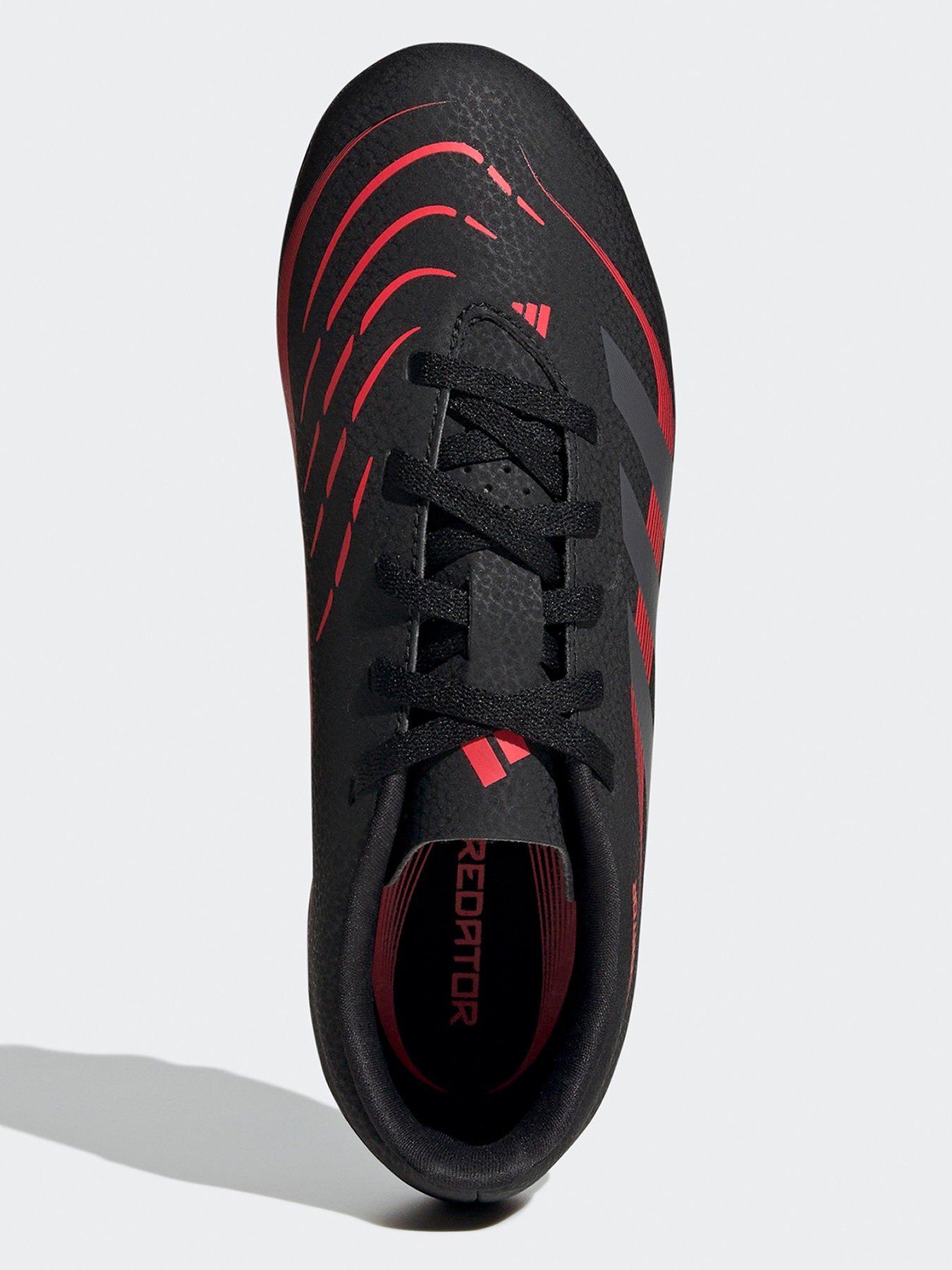 adidas Junior Predator Club Firm Ground Football Boot - Black | Very