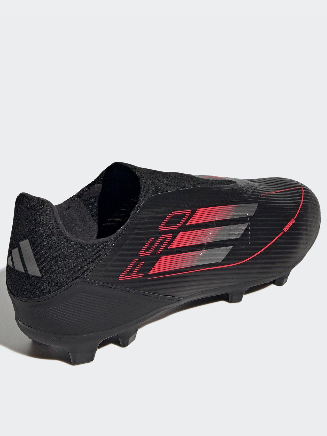 Image 3 of 7 of adidas Mens F50 League Laceless Firm Ground Football Boot - Black