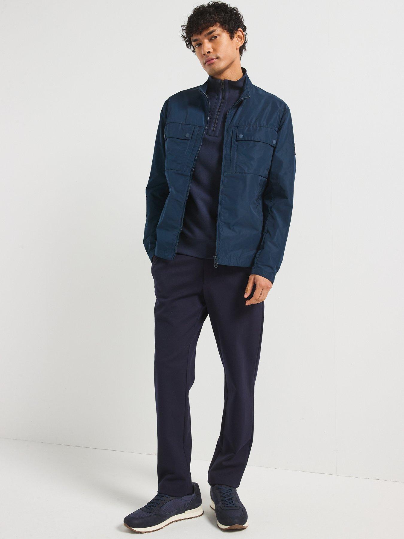 Image 3 of 6 of Barbour International Gorley Casual Jacket- Navy