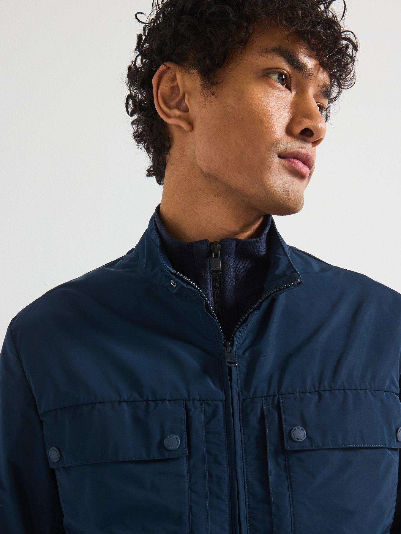 Image 6 of 6 of Barbour International Gorley Casual Jacket- Navy