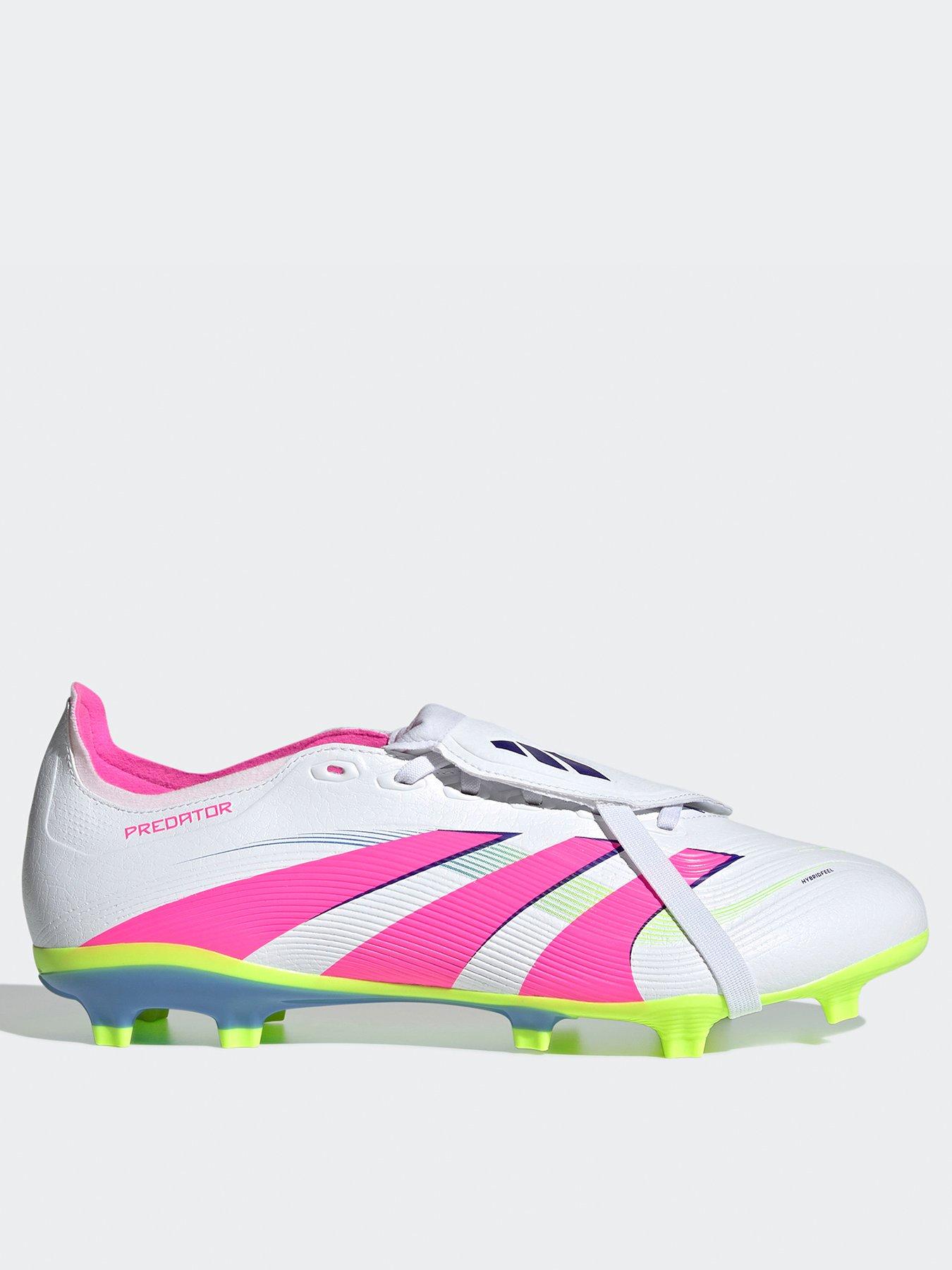 undefined Mens Predator League Fold-Over Tongue Firm Ground Football Boot - White