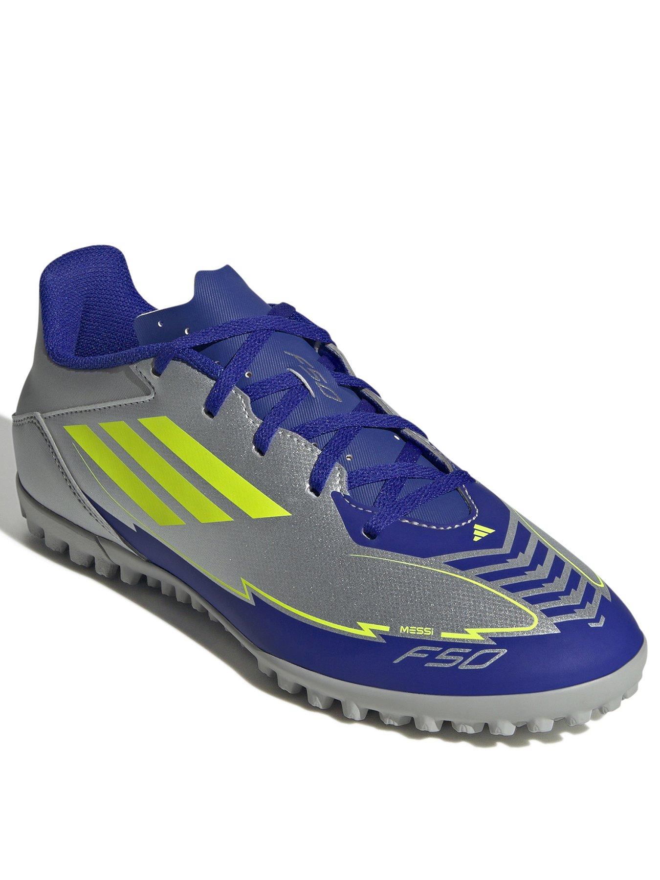 Image 2 of 7 of adidas Mens F50 Club Astro Turf Football Boots - Silver