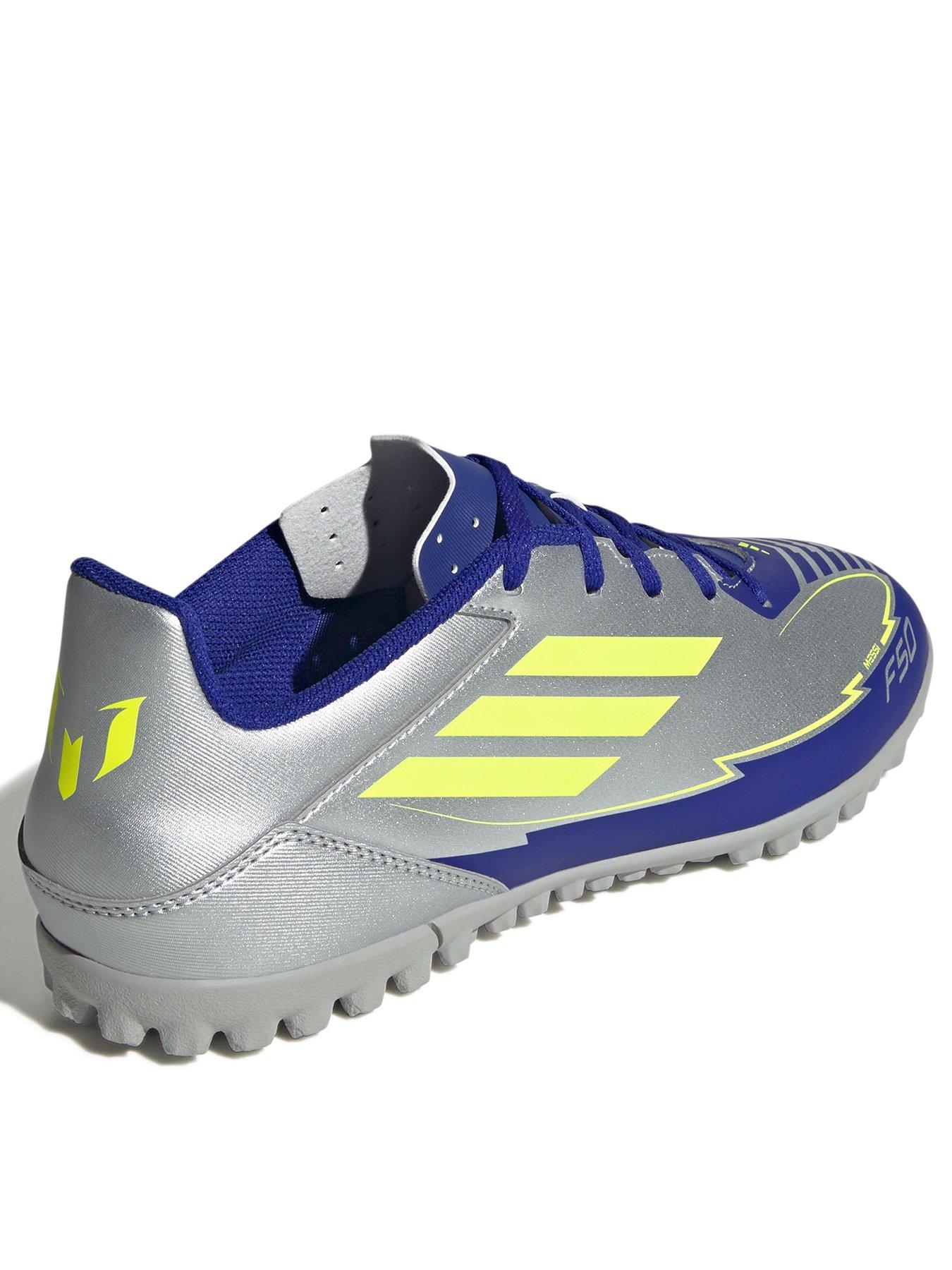 Image 3 of 7 of adidas Mens F50 Club Astro Turf Football Boots - Silver