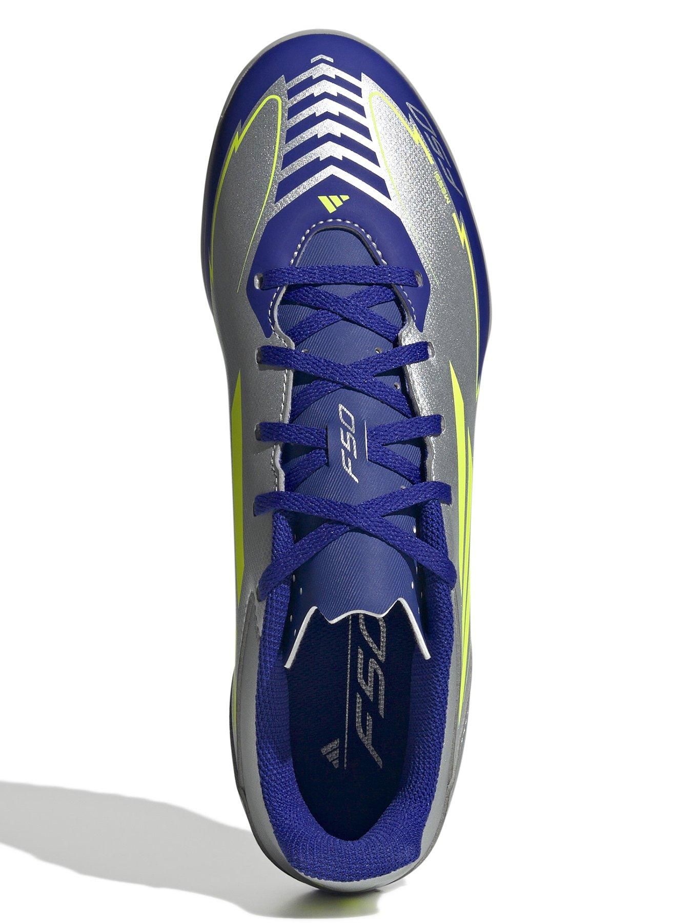 Image 4 of 7 of adidas Mens F50 Club Astro Turf Football Boots - Silver