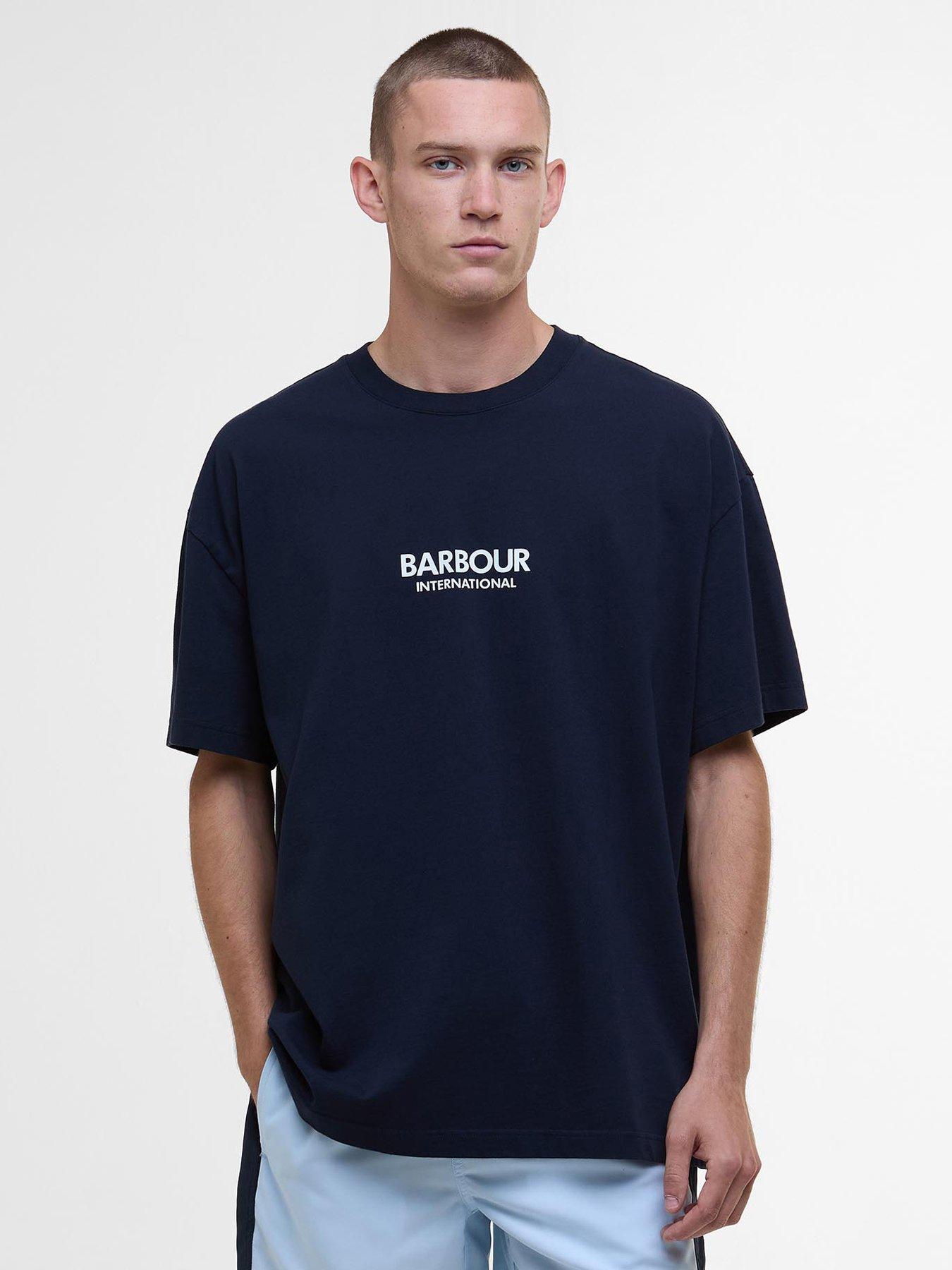 undefined Middleton Oversized Graphic T-Shirt - Navy