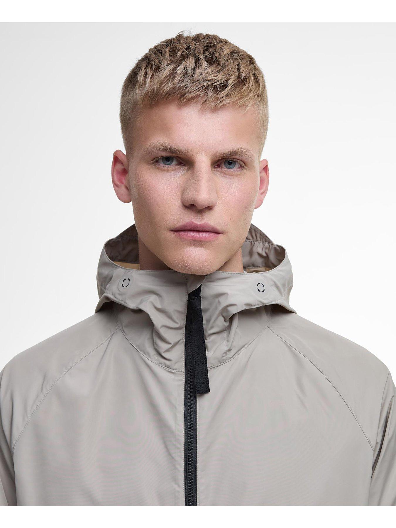 Image 4 of 6 of Barbour International Porter Showerproof Jacket- Beige