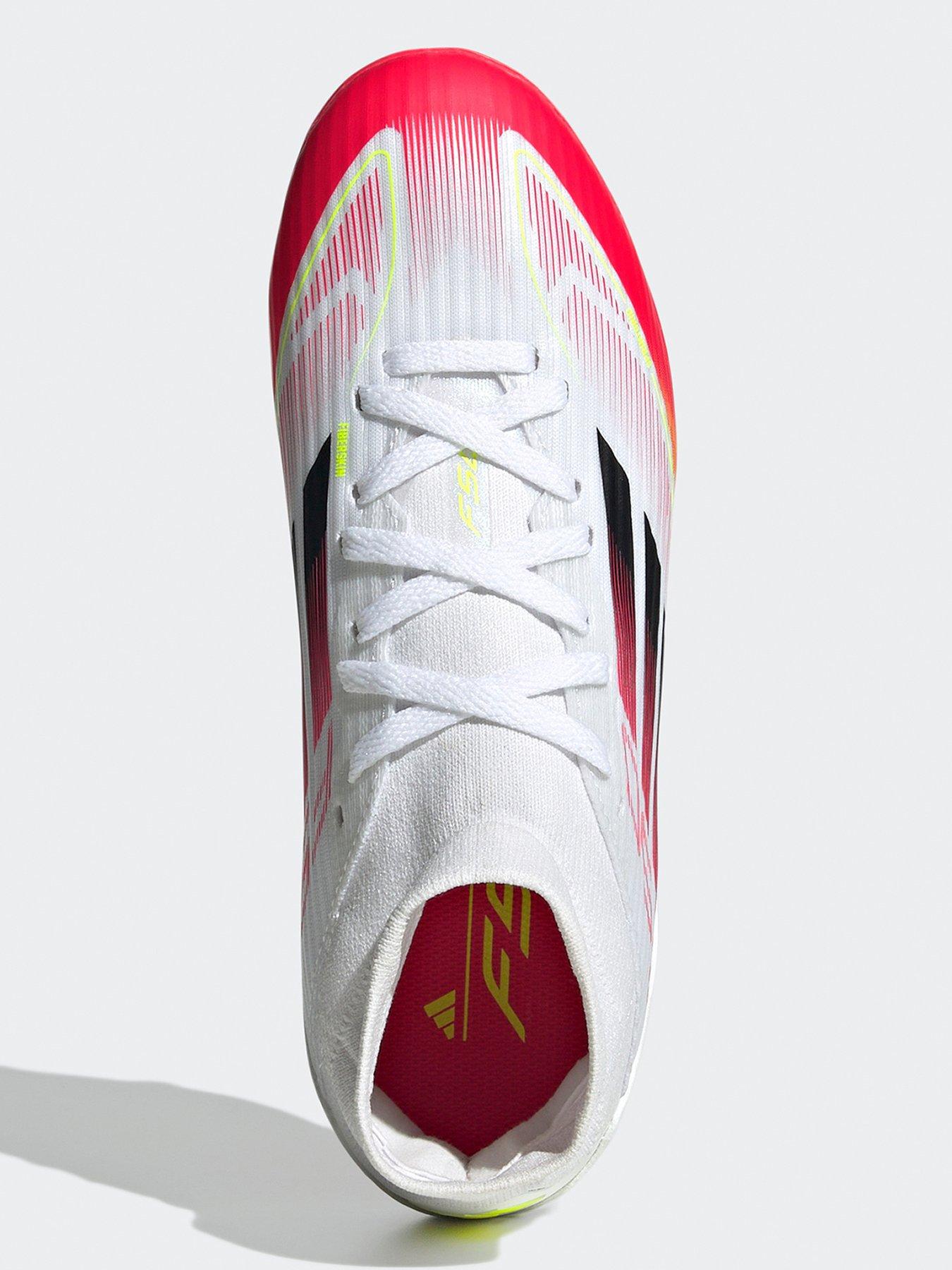 Image 4 of 6 of adidas Junior F50 League Midi Firm Ground Football Boot - White