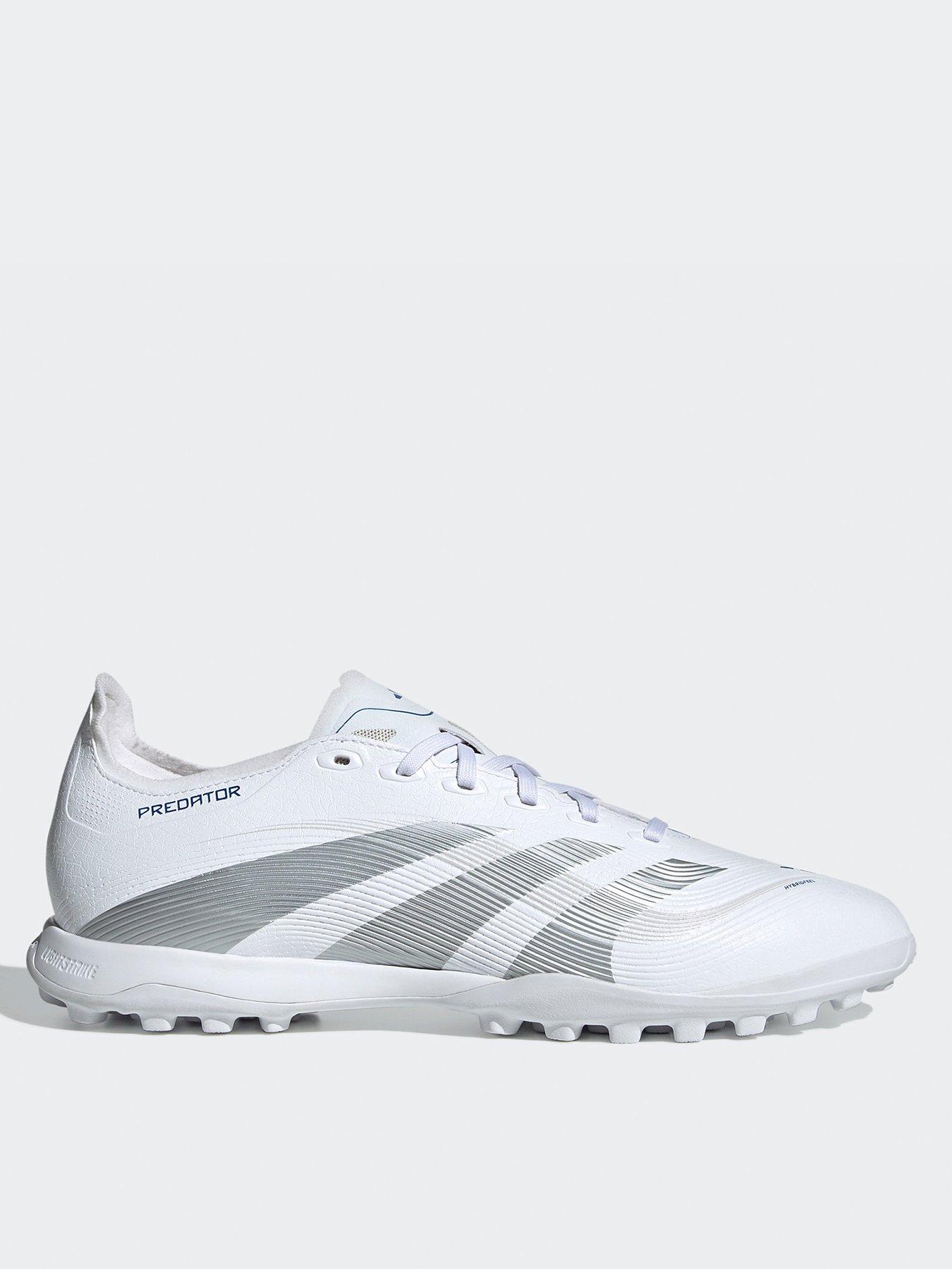 adidas Mens Predator League Astro Turf Football Boot White Very