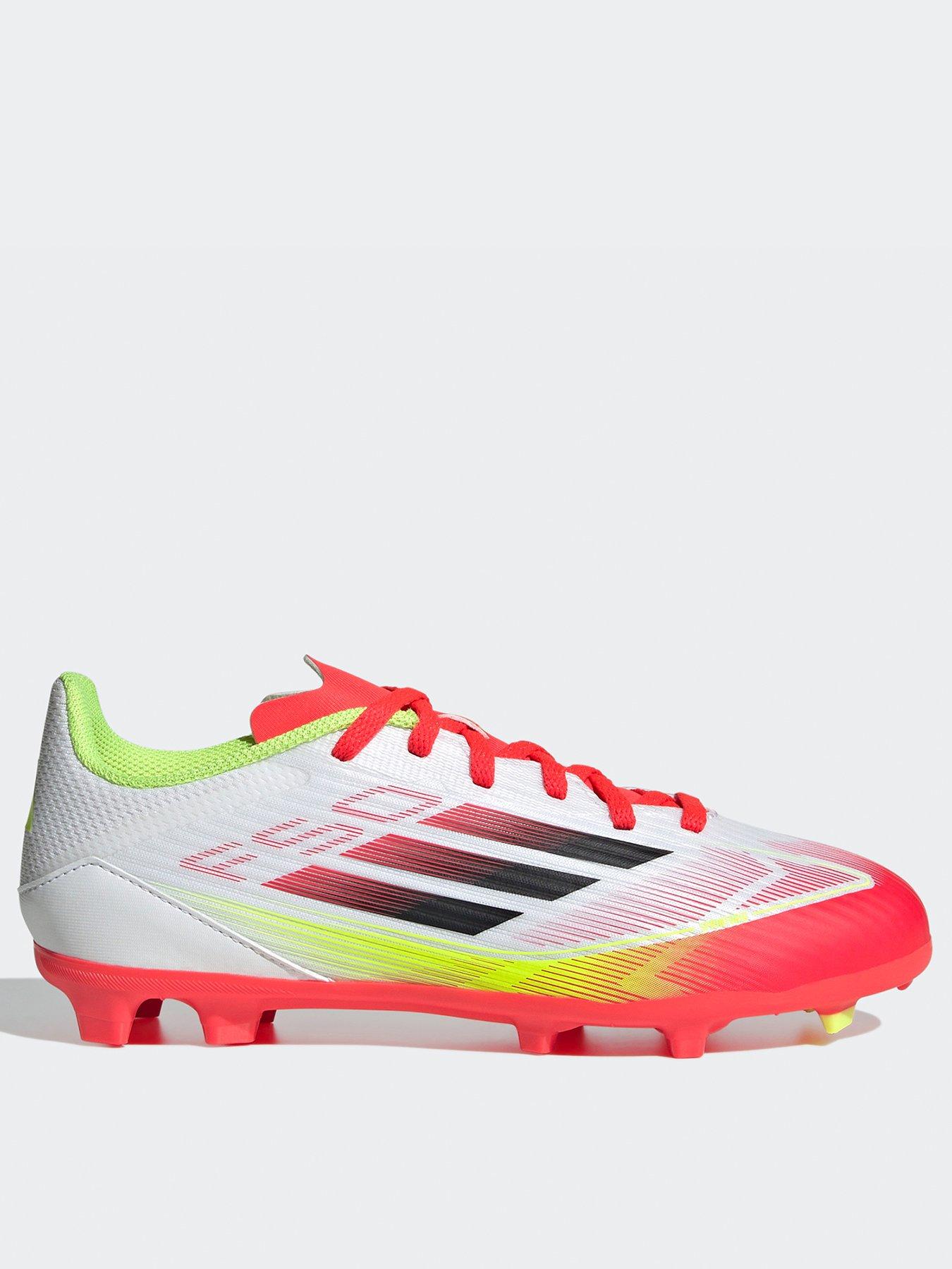 undefined Junior F50 League Firm Ground Football Boot - White