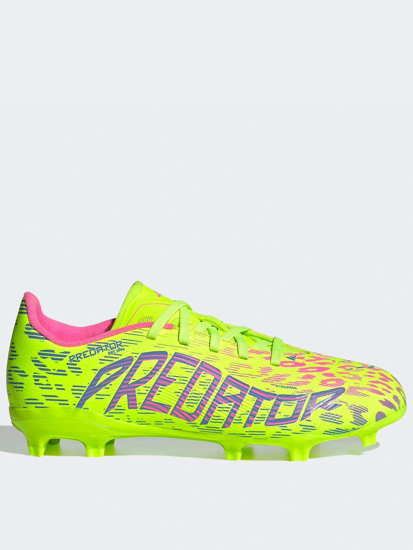 undefined Junior Predator League Firm Ground Football Boot - Yellow