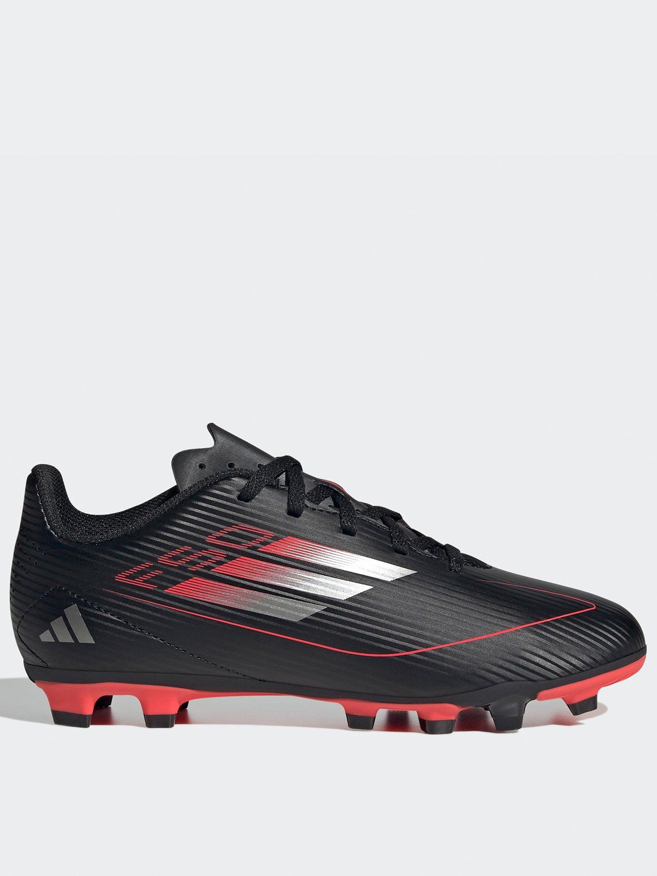 adidas Junior F50 Club Firm Ground Football Boot -black, Black, Size 1