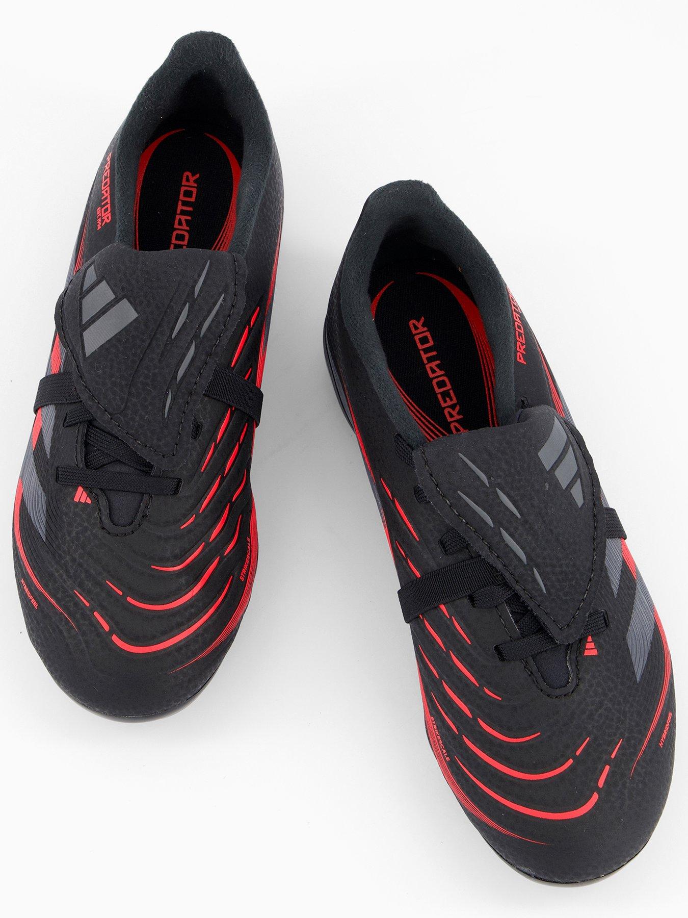 Image 3 of 7 of adidas Junior Predator League Ft Firm Ground Football Boots - Black
