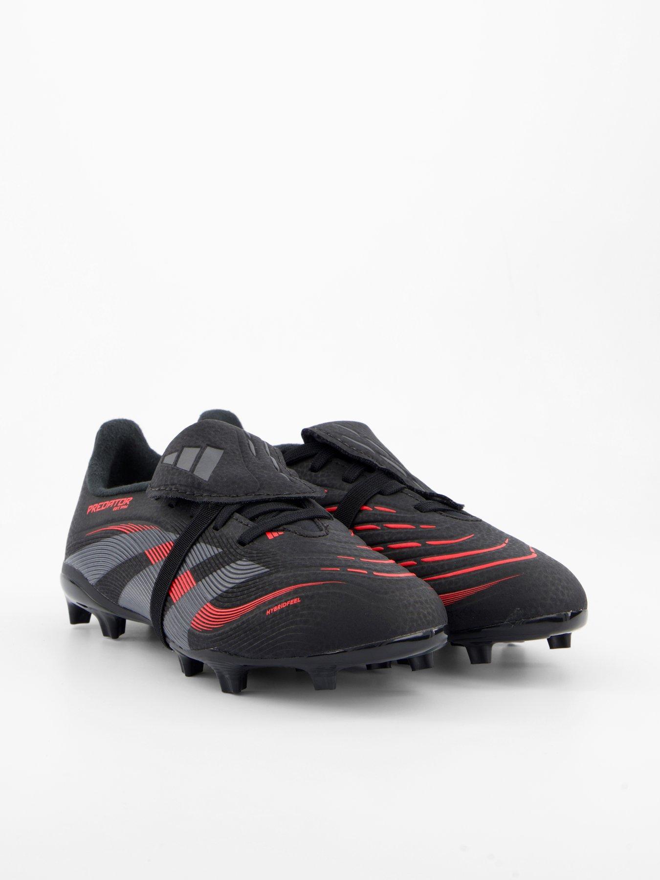 Image 6 of 7 of adidas Junior Predator League Ft Firm Ground Football Boots - Black