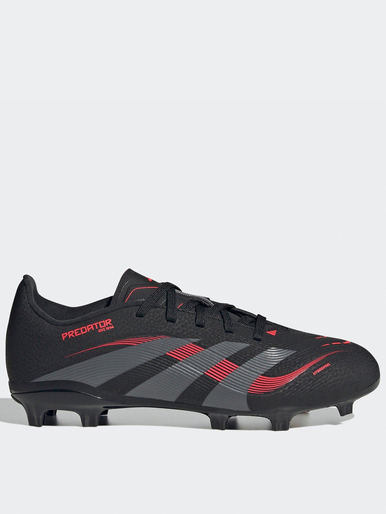 undefined Junior Predator League Firm Ground Football Boots - Black