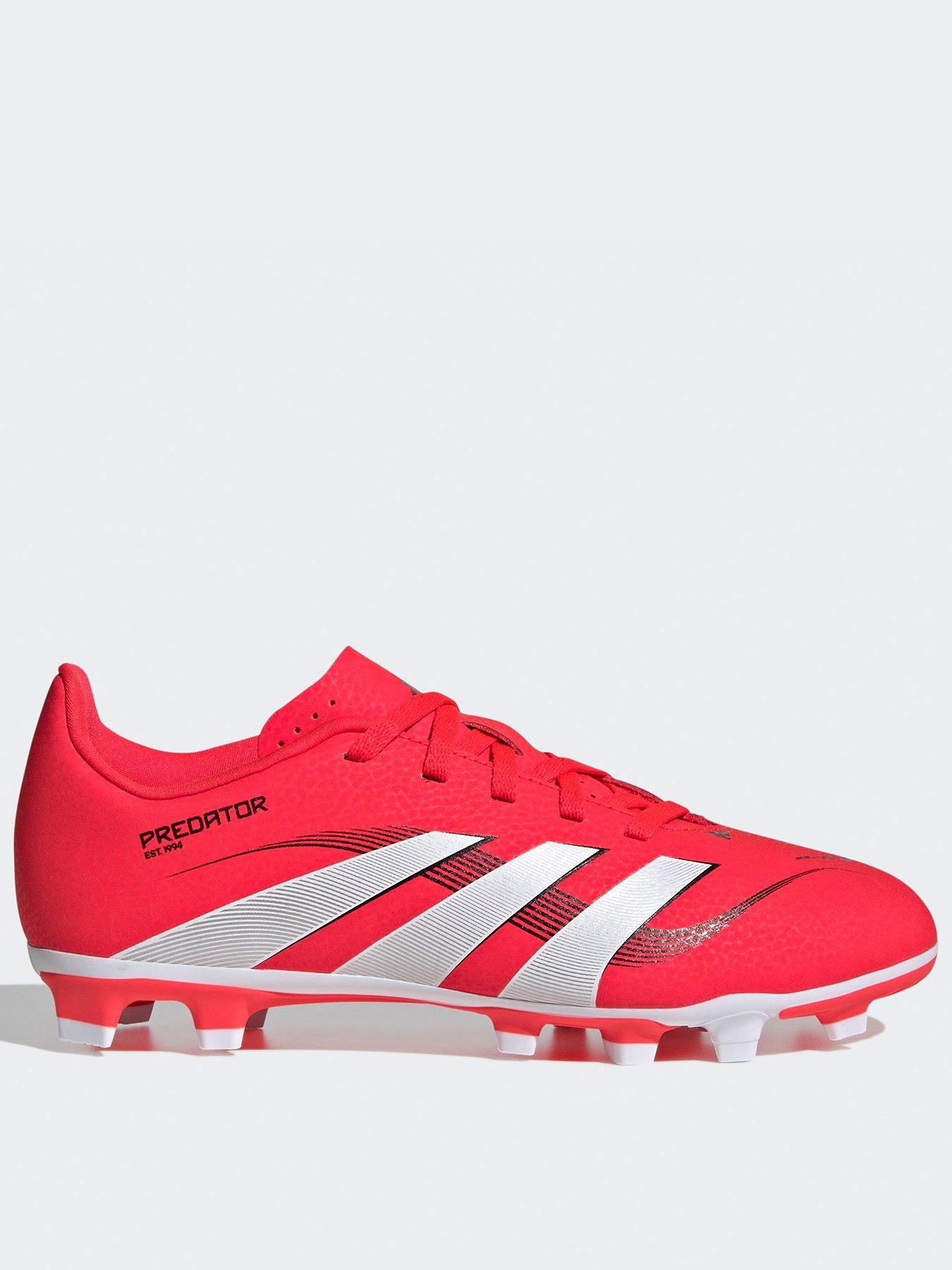 Image 1 of 7 of adidas Junior Predator Club Firm Ground&nbsp;Football Boot - Red