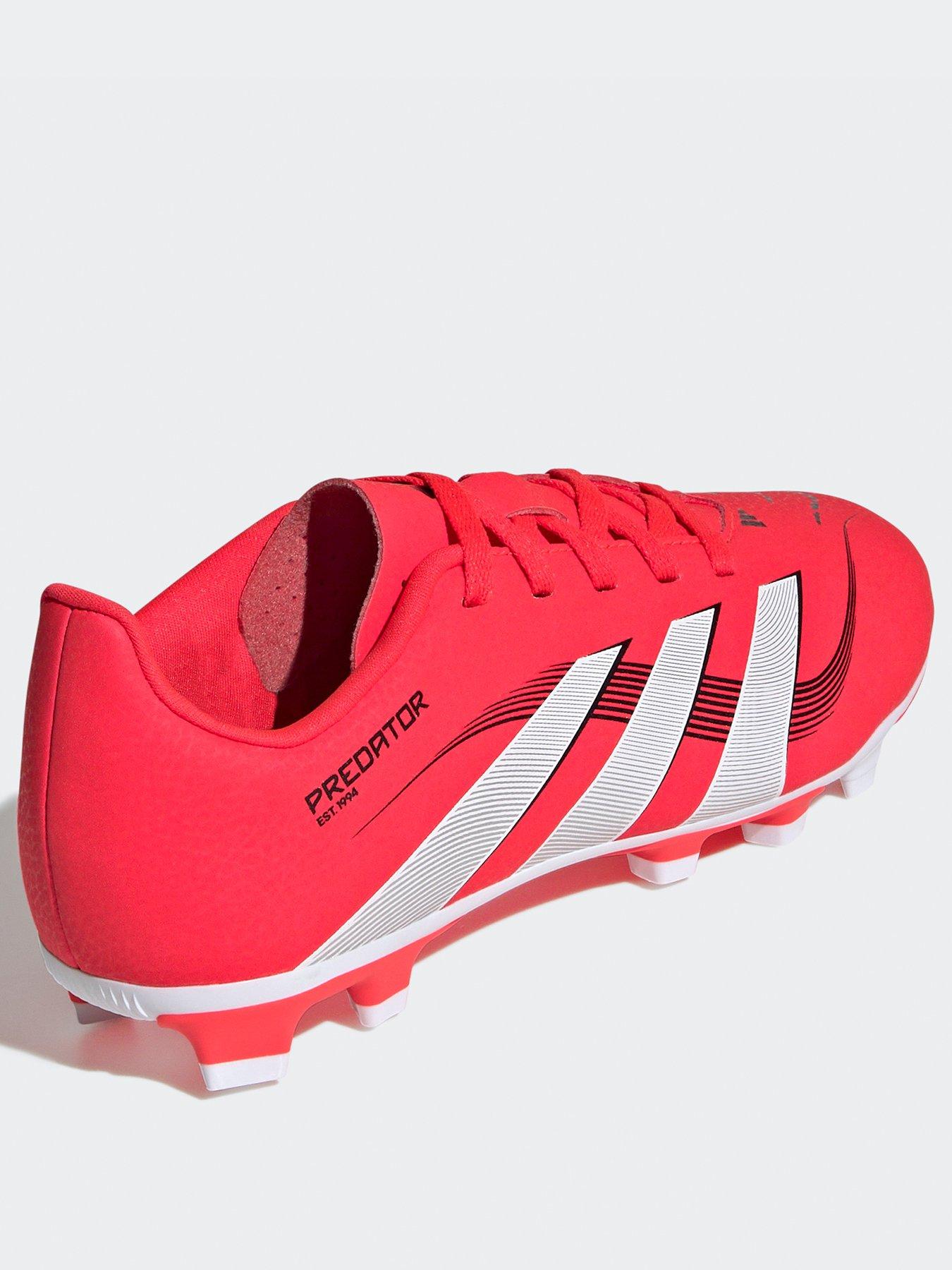 Image 3 of 7 of adidas Junior Predator Club Firm Ground&nbsp;Football Boot - Red