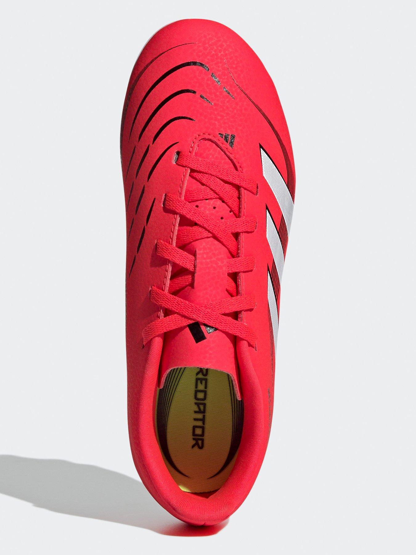 Image 4 of 7 of adidas Junior Predator Club Firm Ground&nbsp;Football Boot - Red