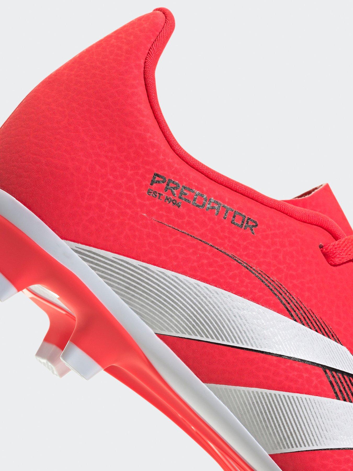 Image 6 of 7 of adidas Junior Predator Club Firm Ground&nbsp;Football Boot - Red