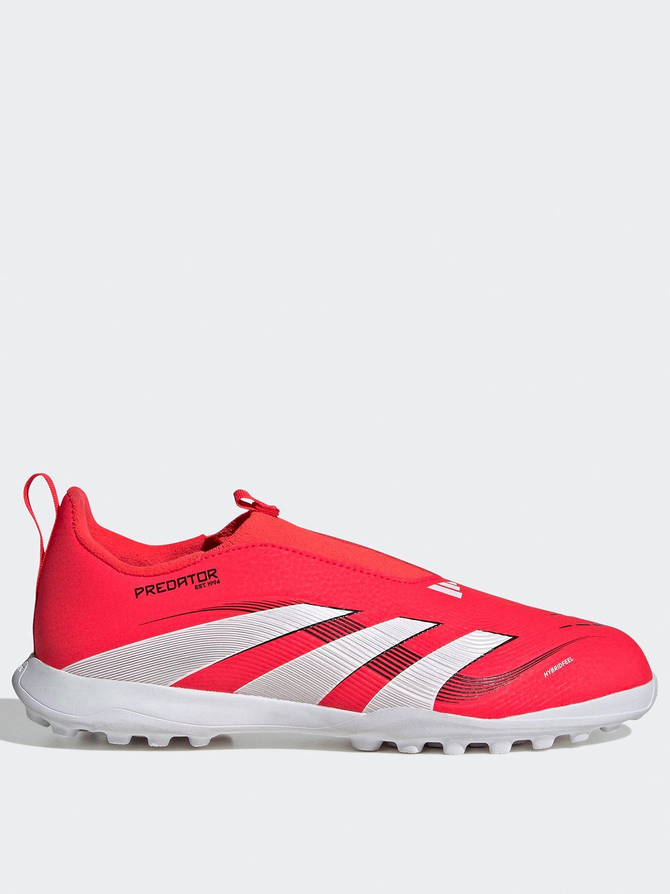 undefined Junior Predator League Firm Ground Football Boot - Red