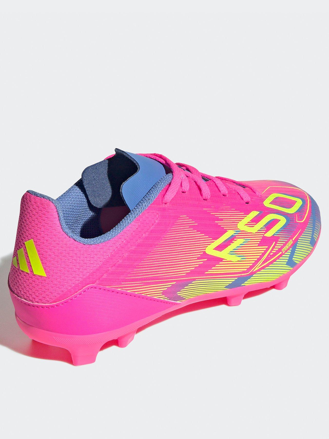 Image 3 of 6 of adidas Junior F50 League Firm Ground Football Boot - Yellow