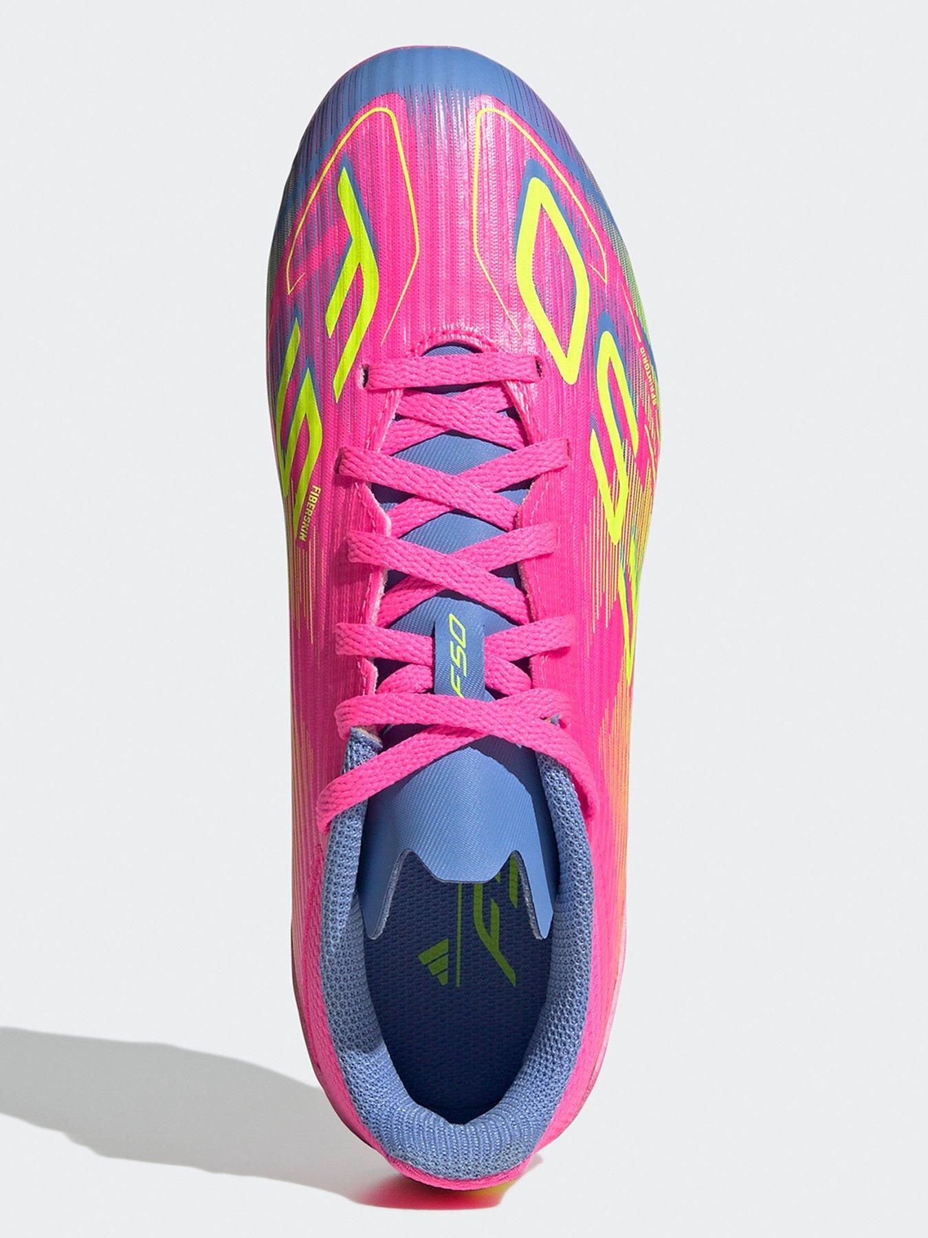 Image 4 of 6 of adidas Junior F50 League Firm Ground Football Boot - Yellow